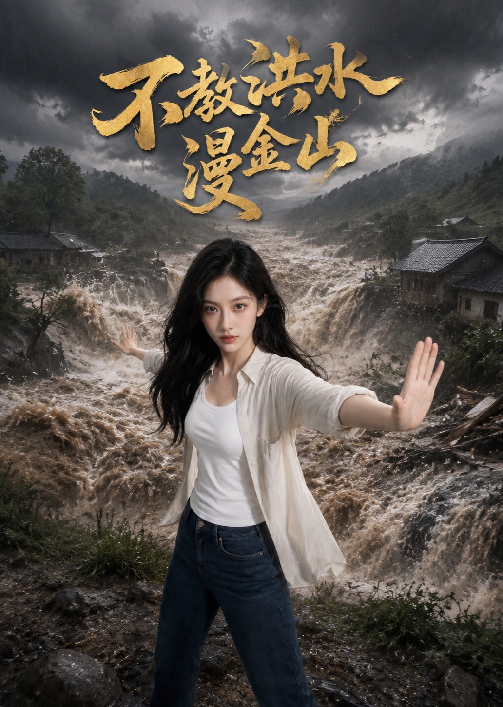 不教洪水漫金山