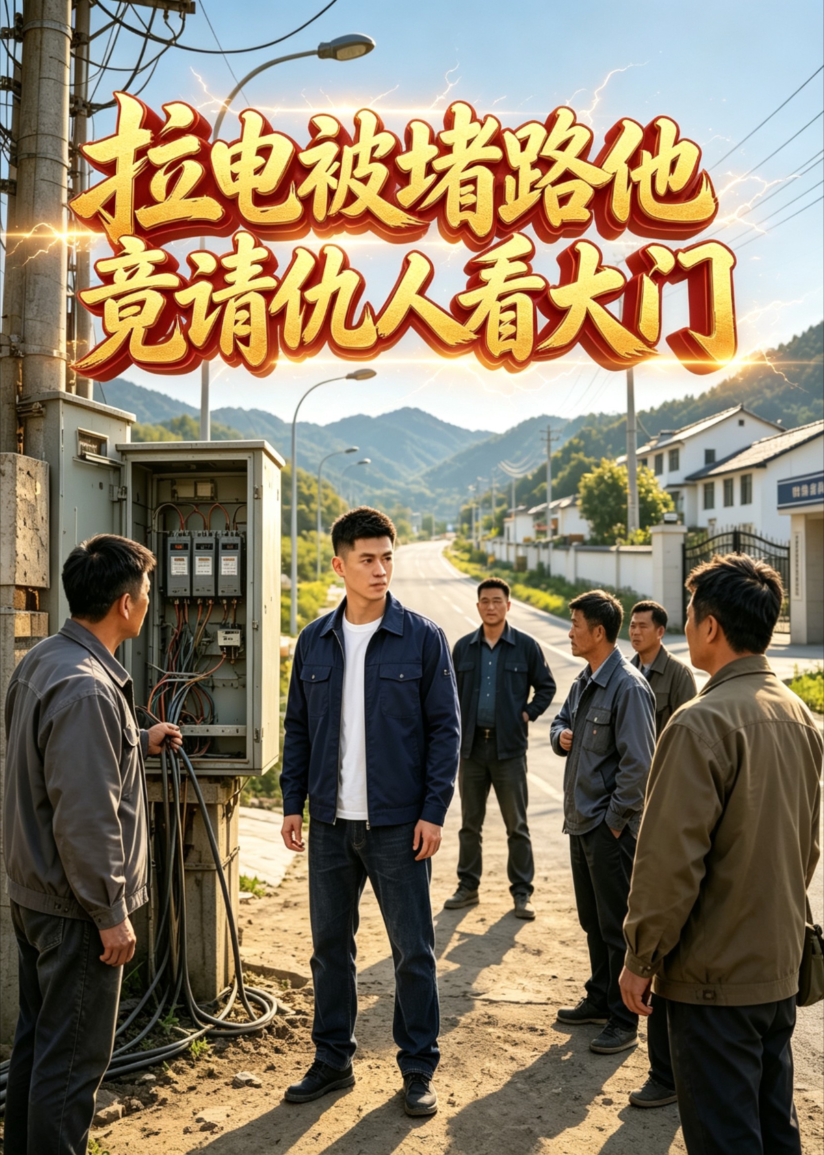 拉电被堵路他竟请仇人看大门