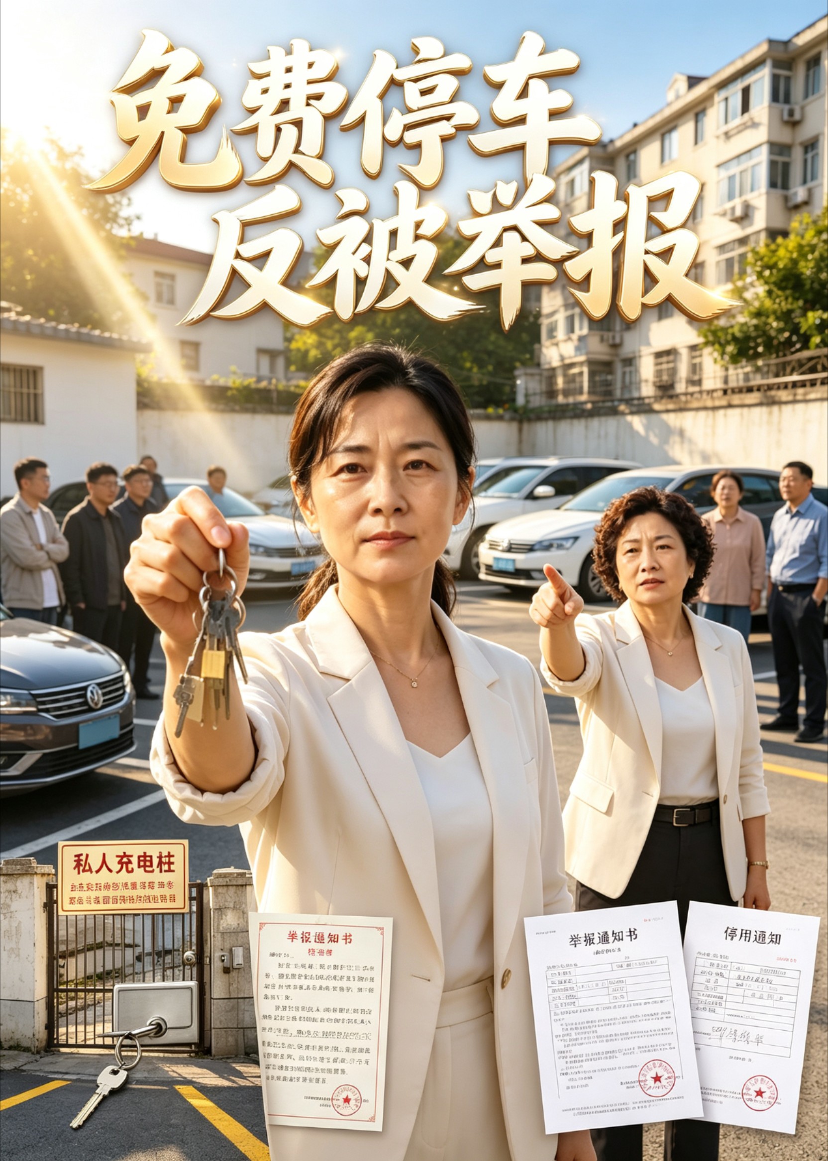 免费停车反被举报封面图