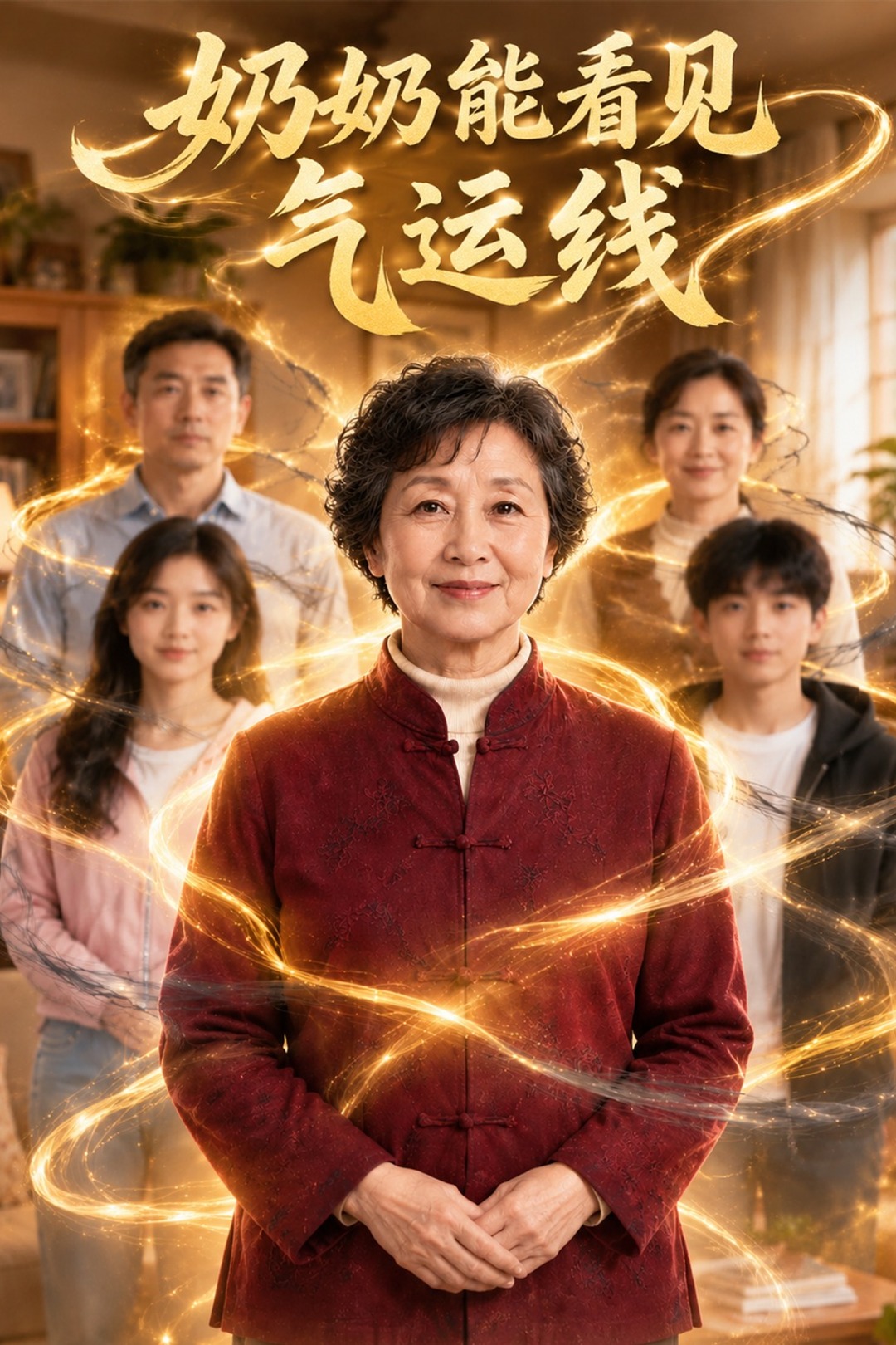 奶奶能看见气运线封面图