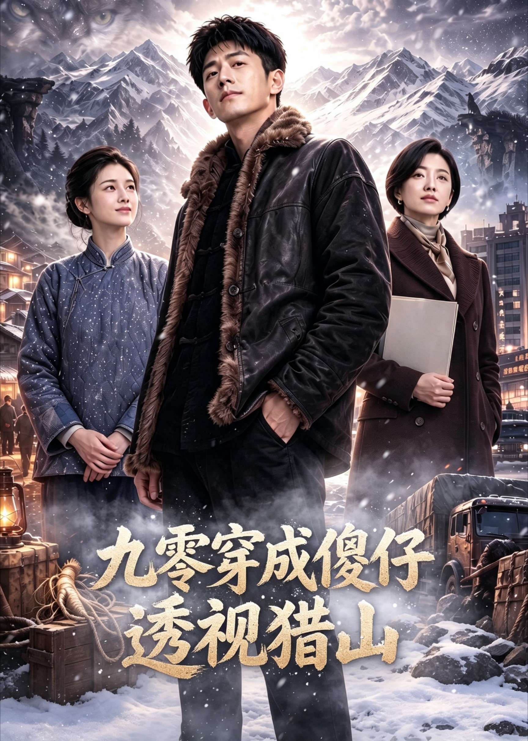 九零穿成傻仔透视猎山