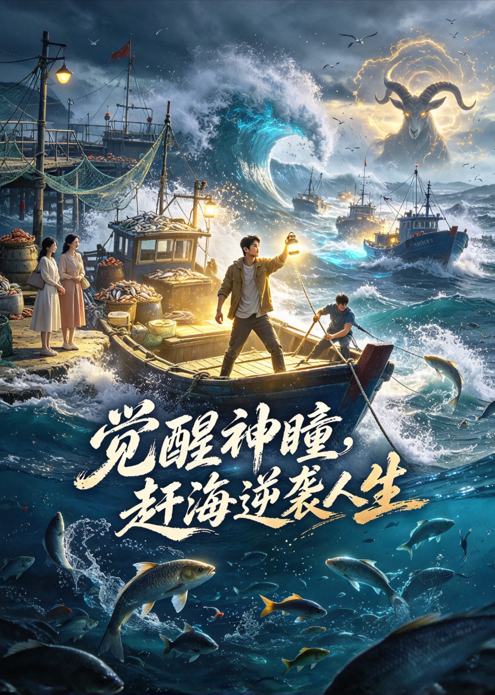 觉醒神瞳，赶海逆袭人生封面图