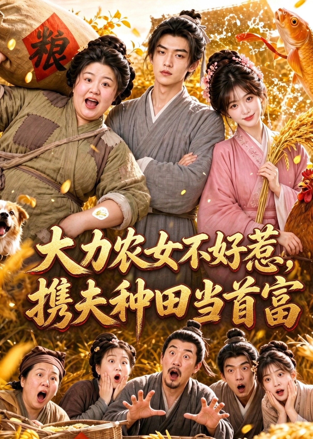 大力农女不好惹，携夫种田当首富
