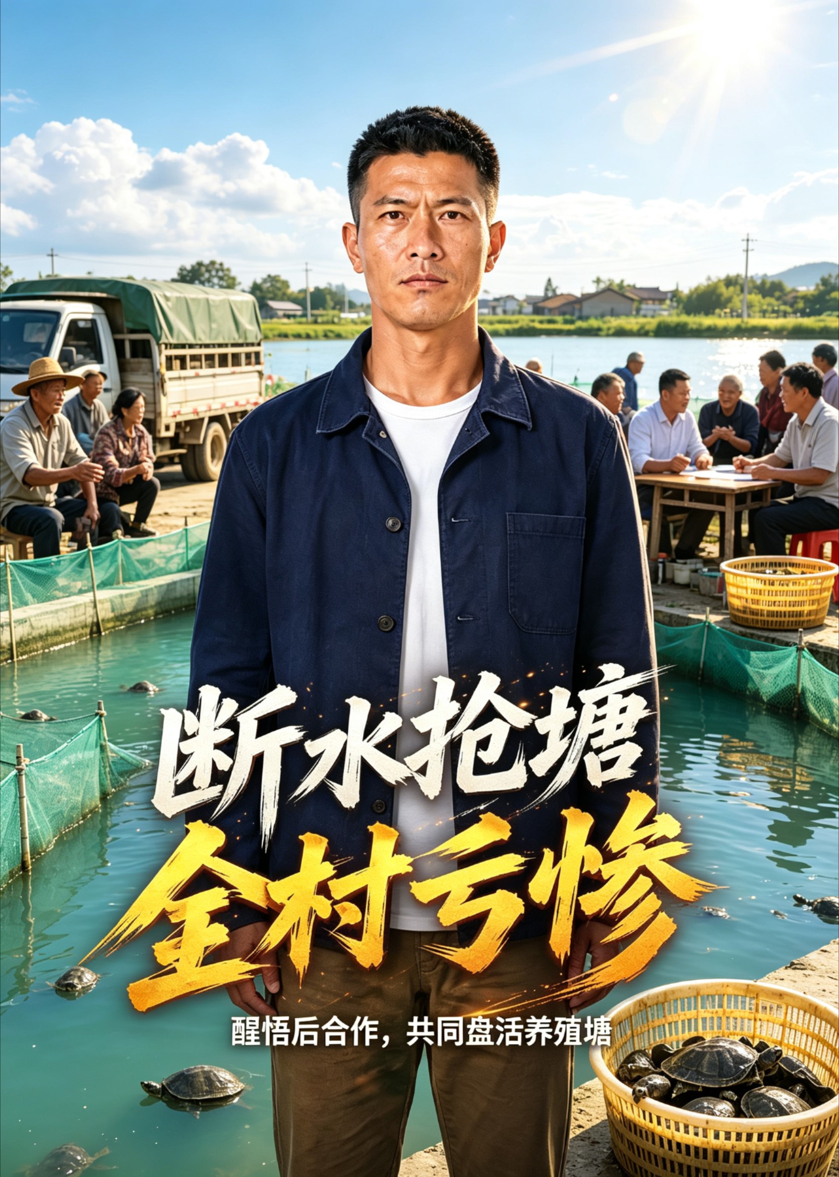 断水抢塘全村亏惨