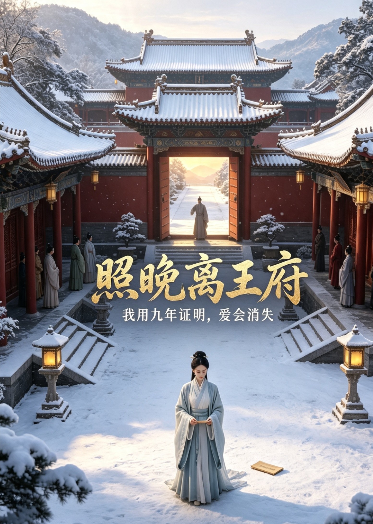 晚照离王府