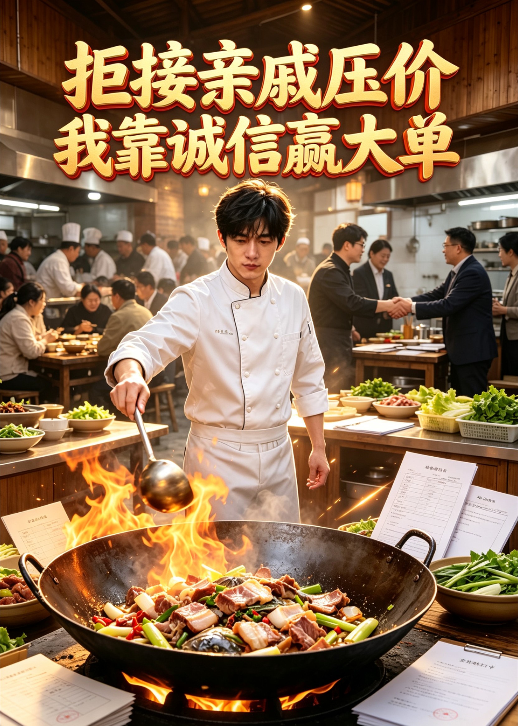 拒接亲戚压价我靠诚信赢大单