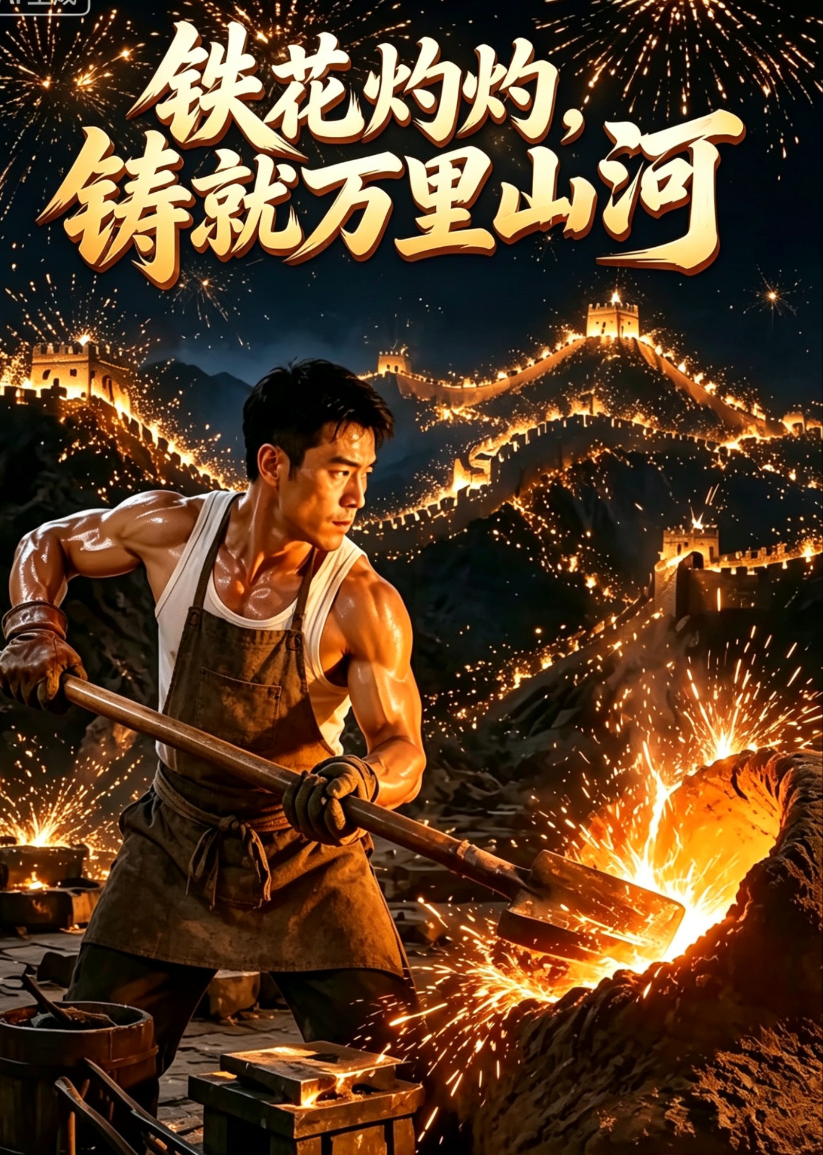 铁花灼灼，铸就万里山河