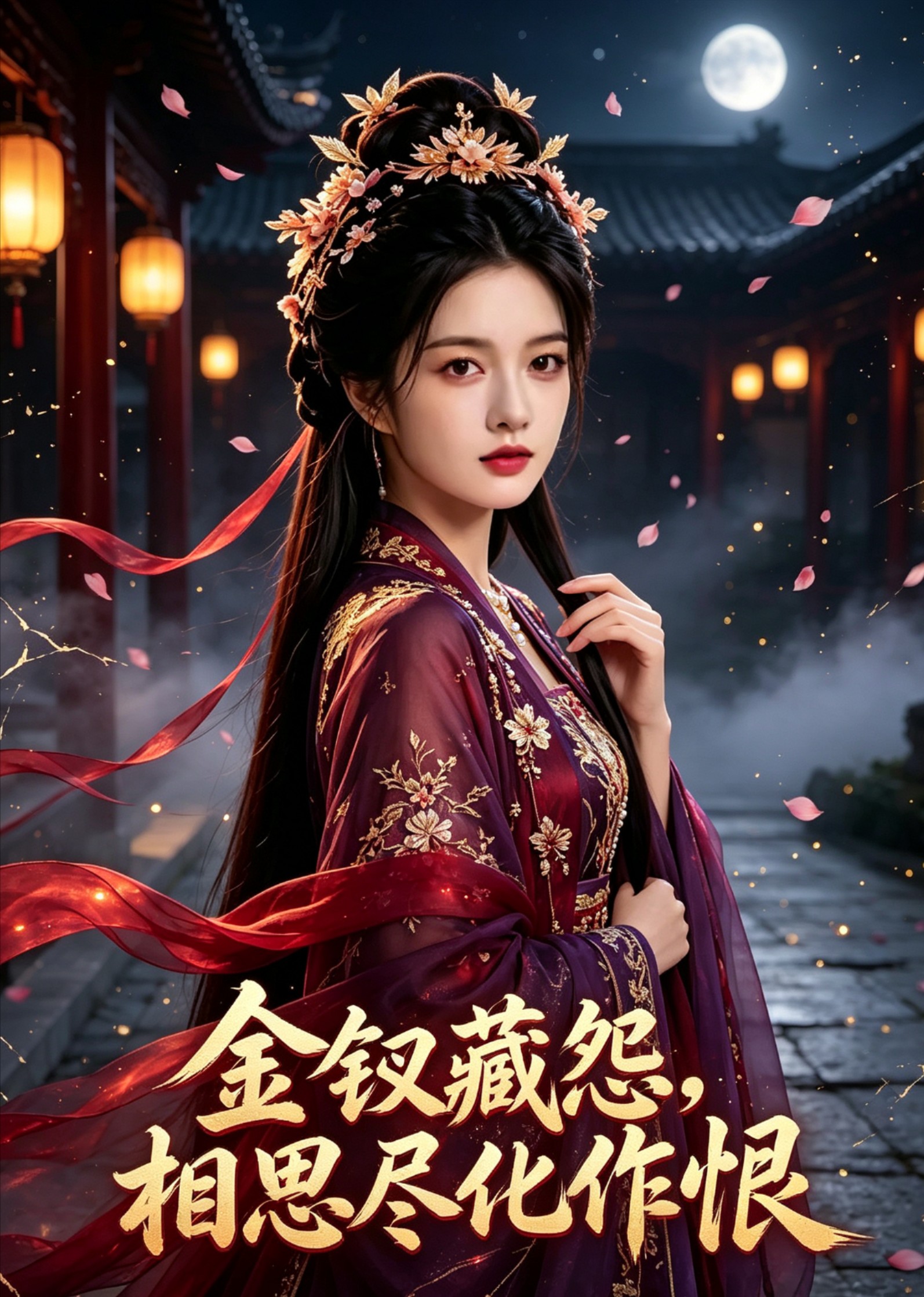 金钗藏怨，相思尽化作恨