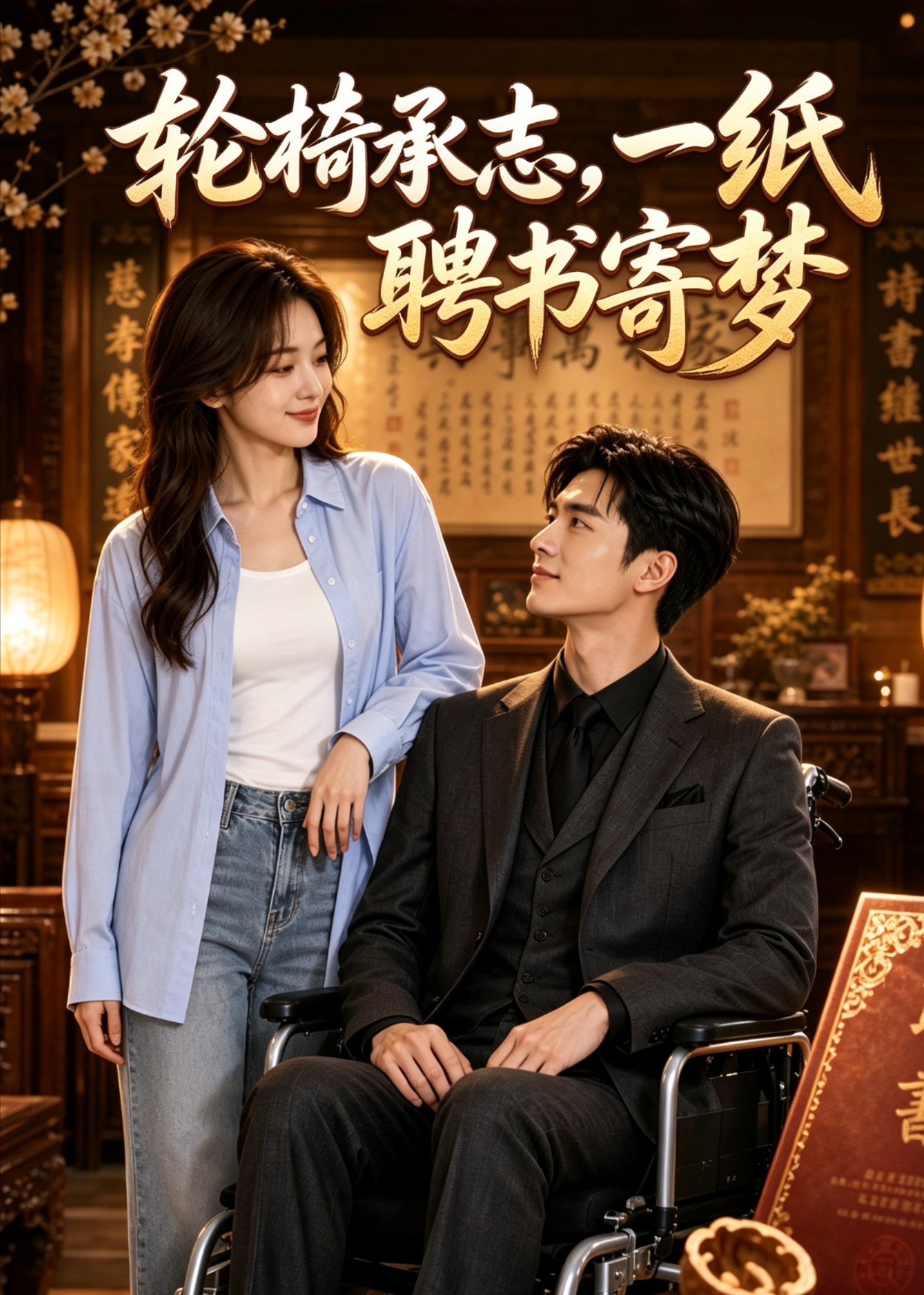 轮椅承志，一纸聘书寄梦封面图