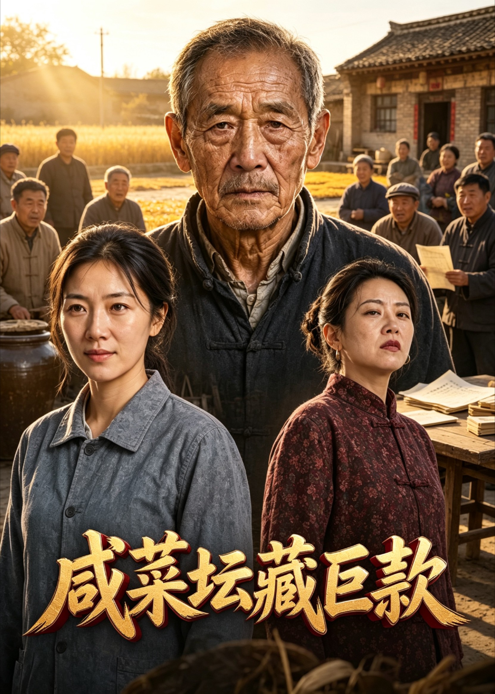 咸菜坛藏巨款