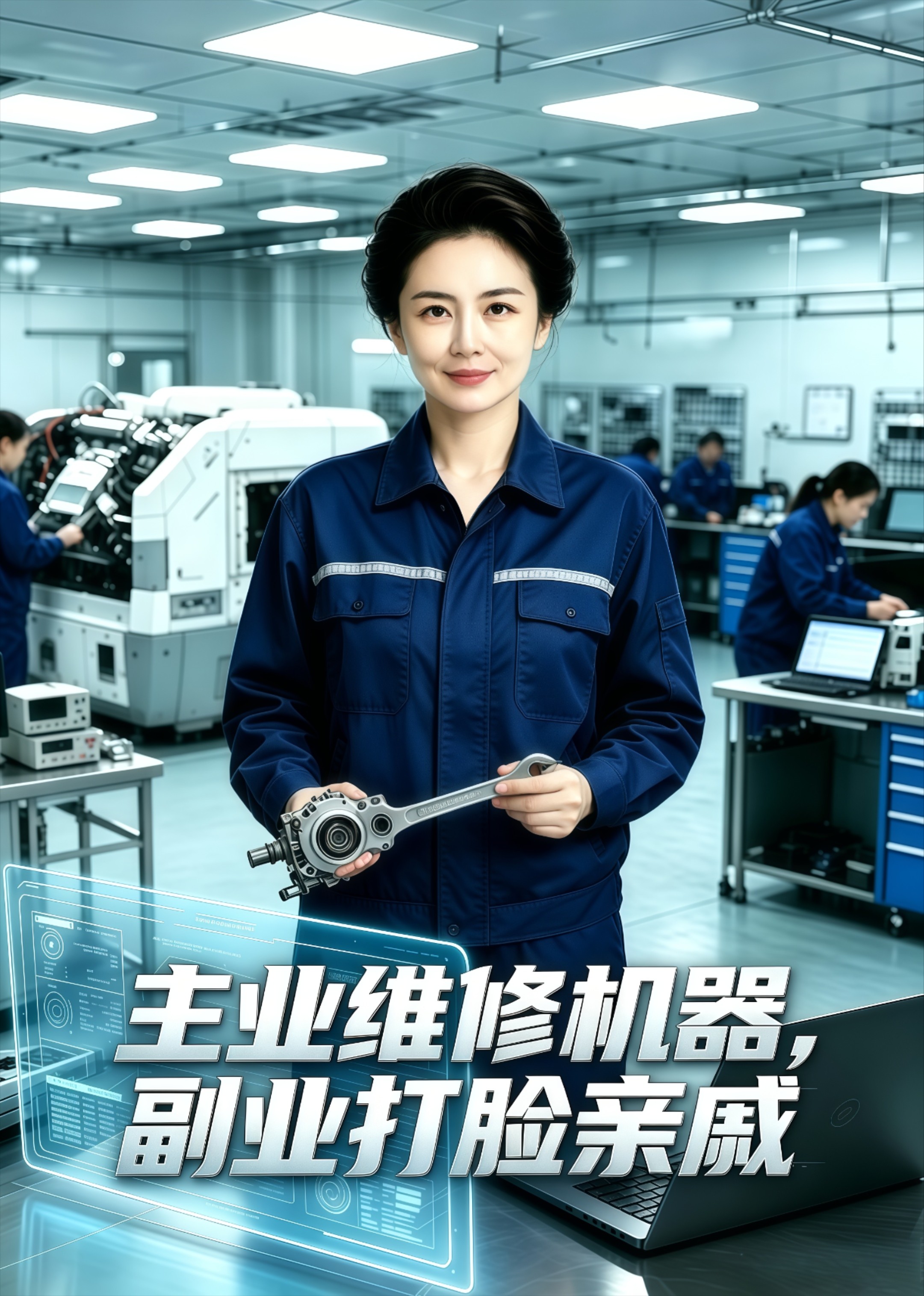 主业维修机器，副业打脸亲戚