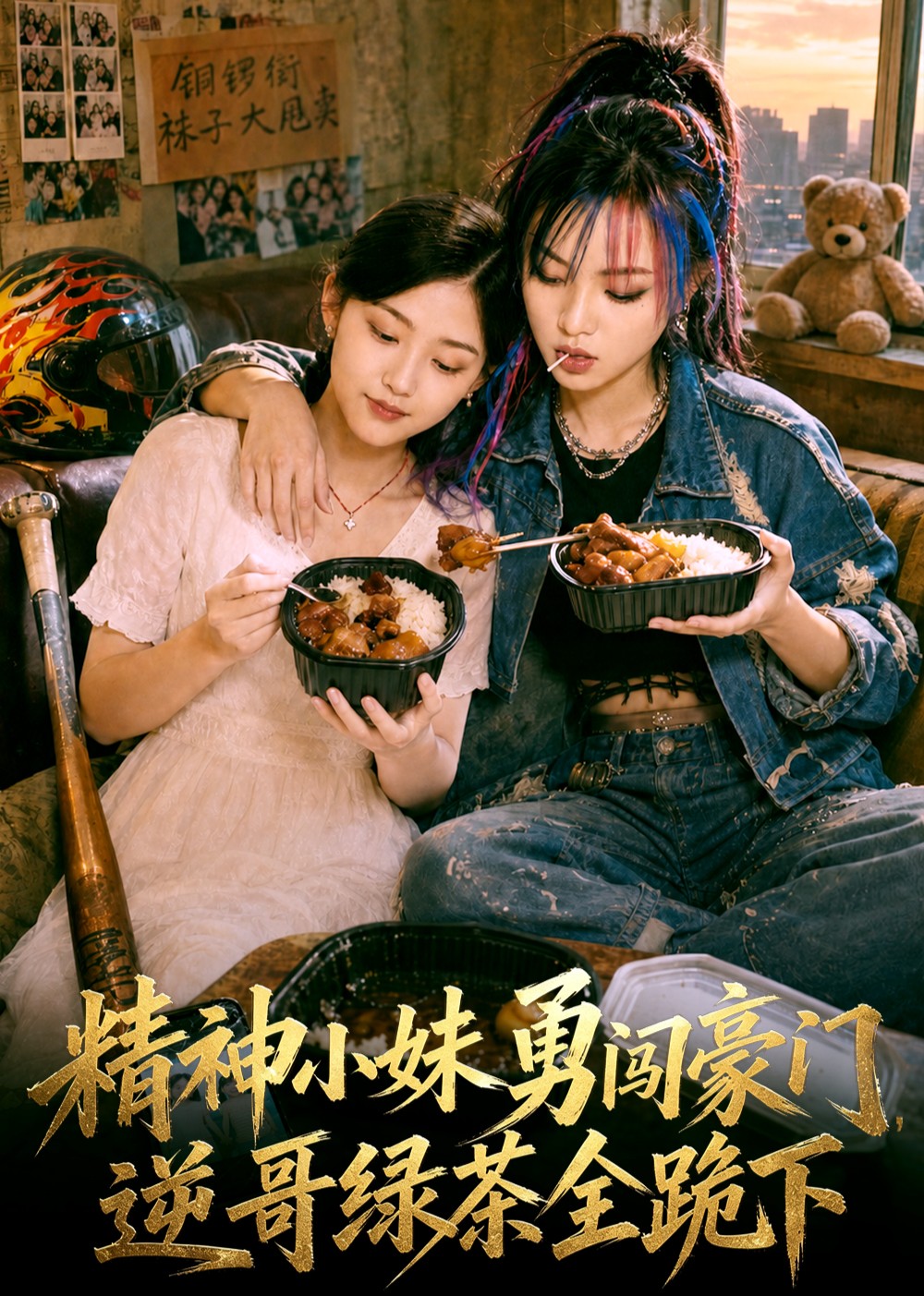精神小妹勇闯豪门，逆哥绿茶全跪下封面图