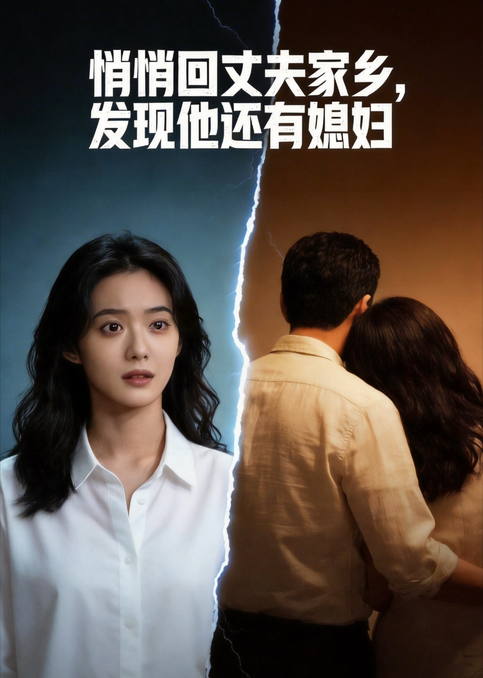 悄悄回丈夫家乡，发现他还有媳妇