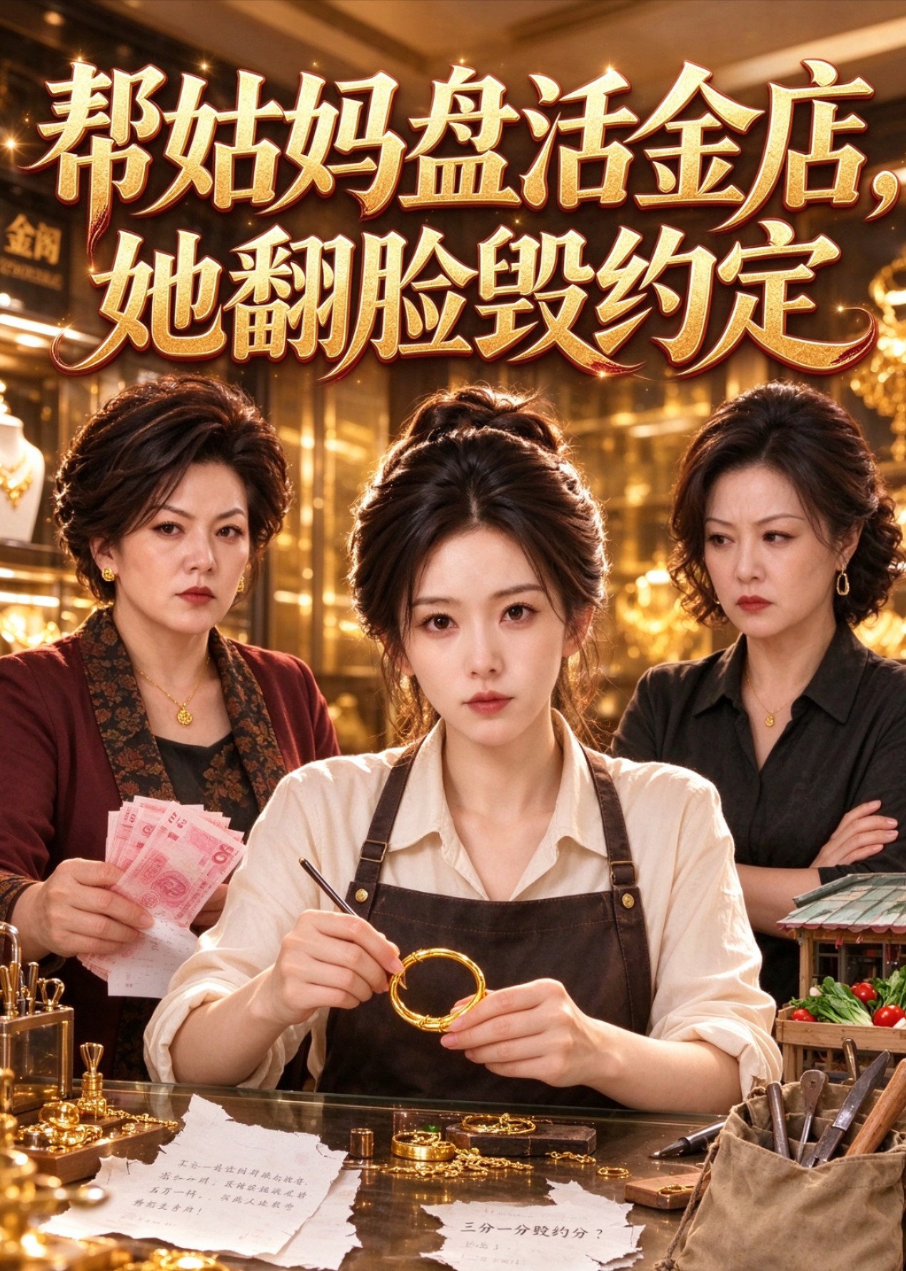 帮姑妈盘活金店，她翻脸毁约定