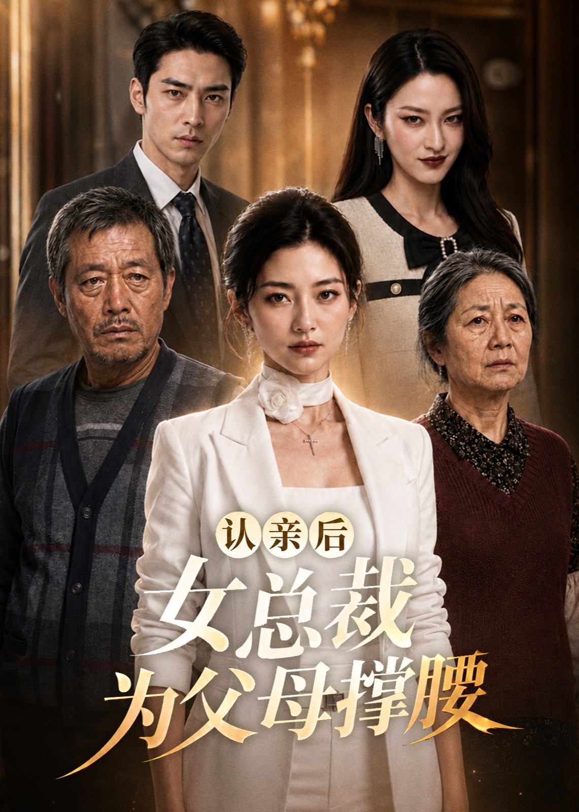 认亲后女总裁为父母撑腰