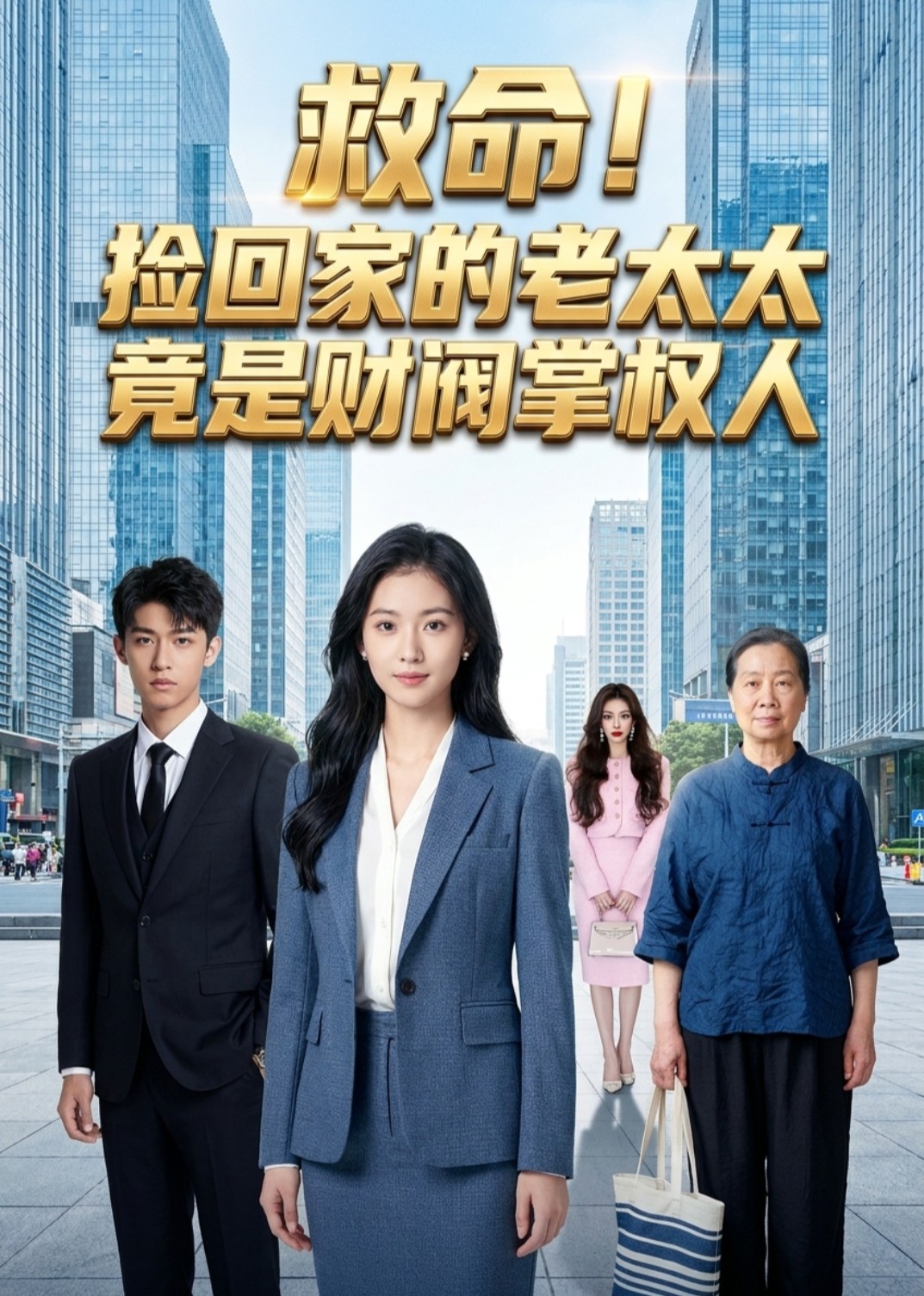 救命！捡回家的老太太竟是财阀掌权人封面图