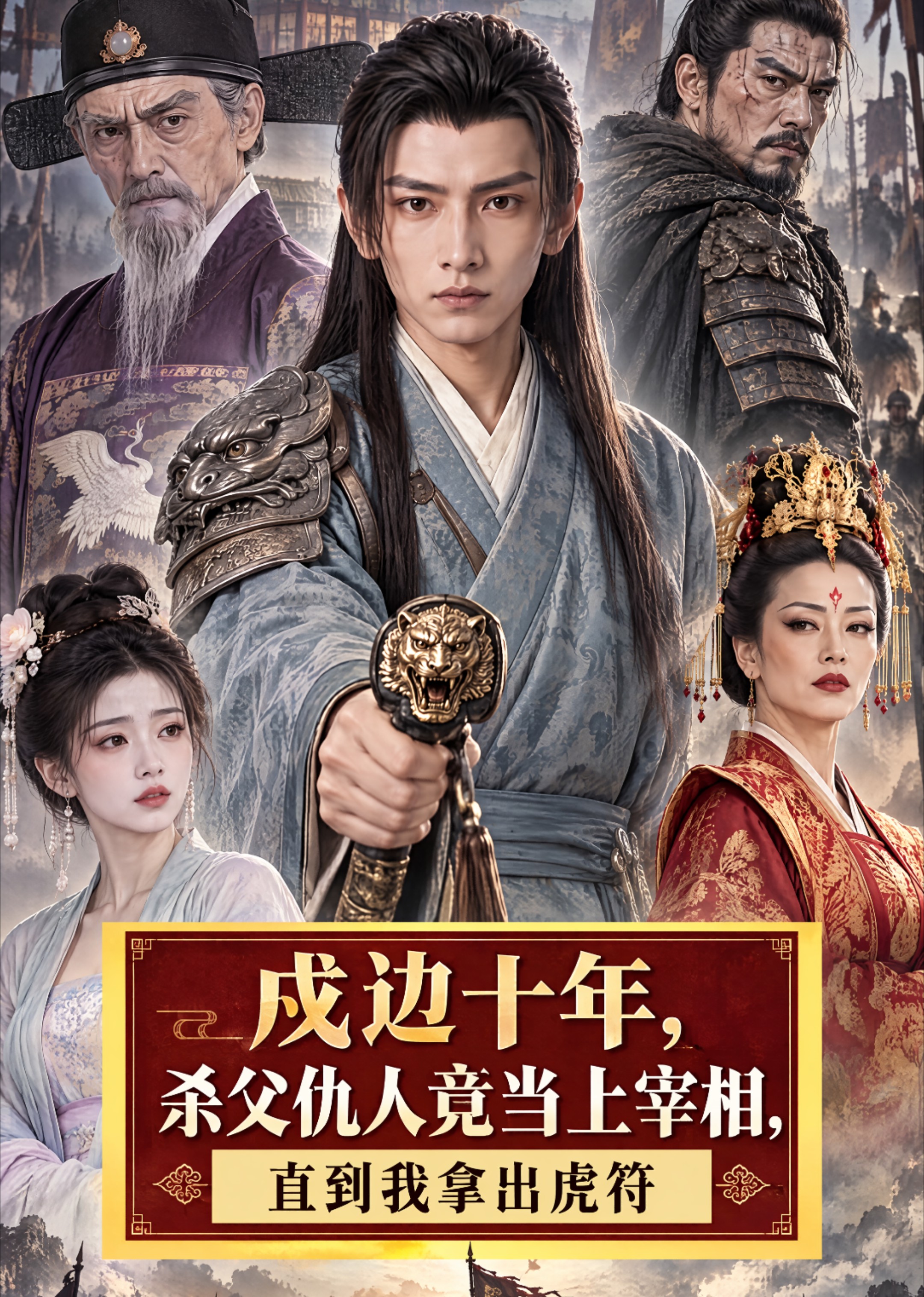 戍边十年杀父仇人竟当上宰相直到我拿出虎符封面图