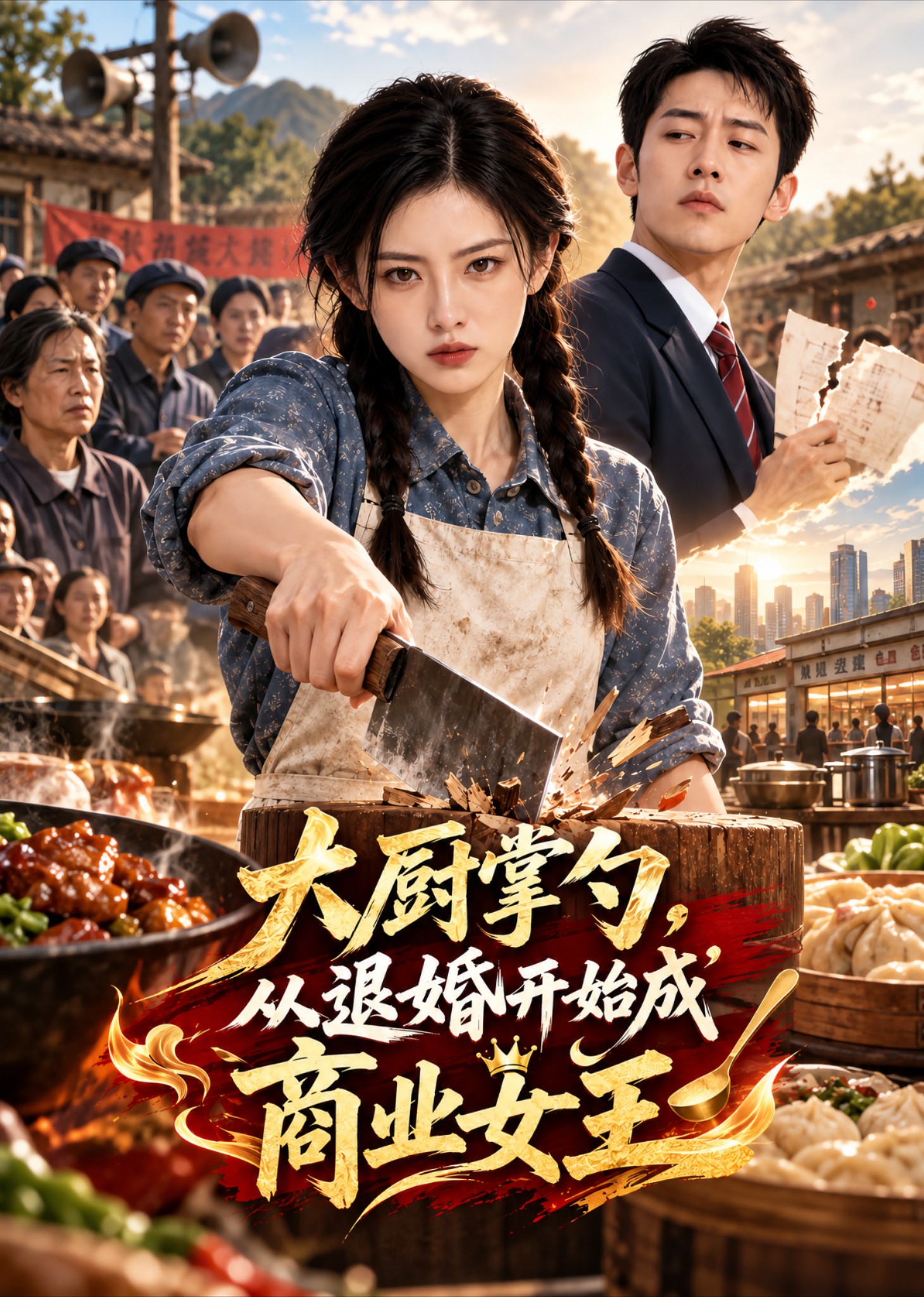 大厨掌勺，从退婚开始成商业女封面图