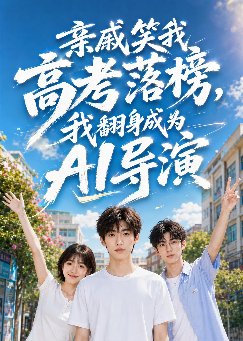 亲戚笑我高考落榜，我翻身成为AI导演