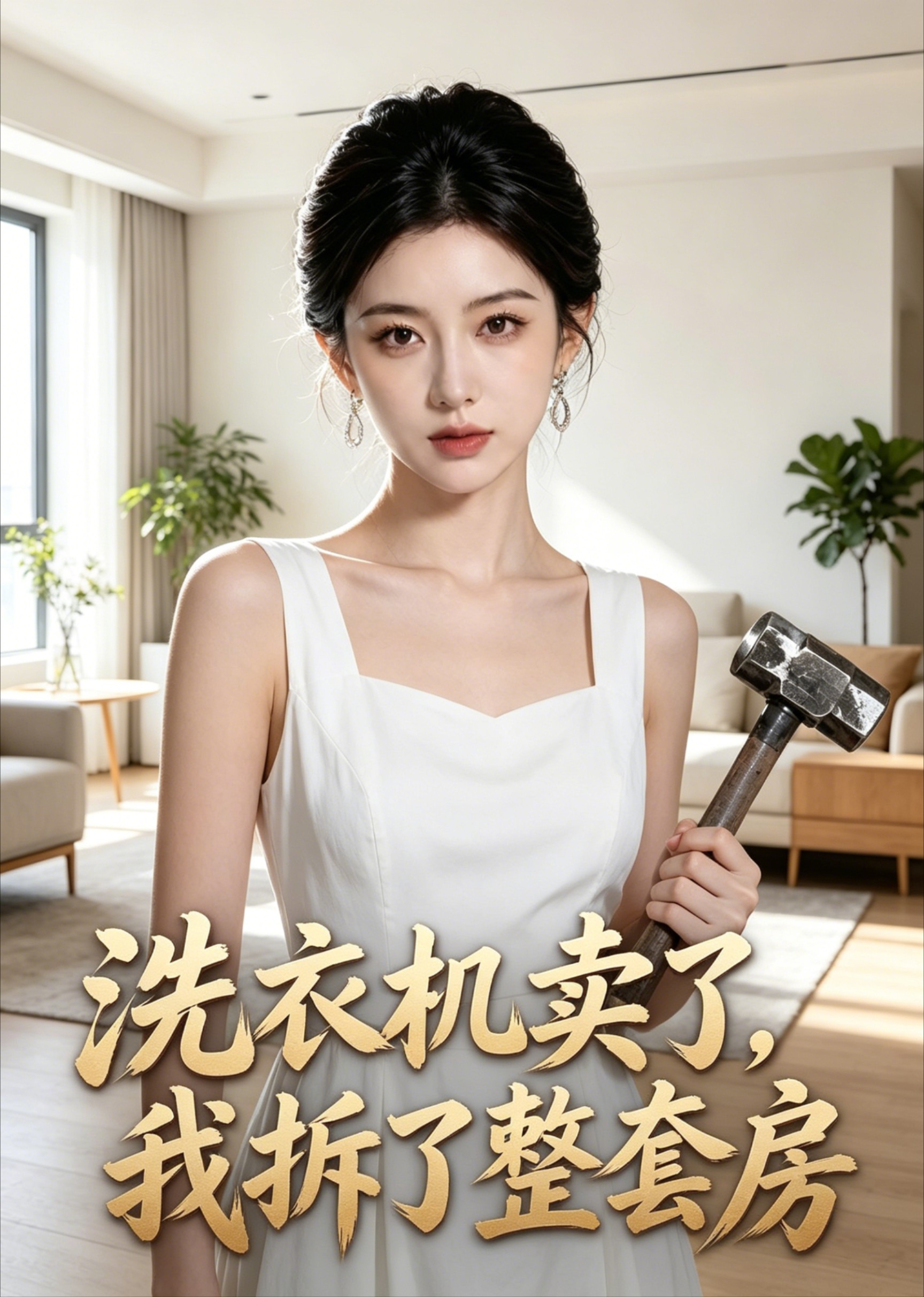 洗衣机卖了，我拆了整套房