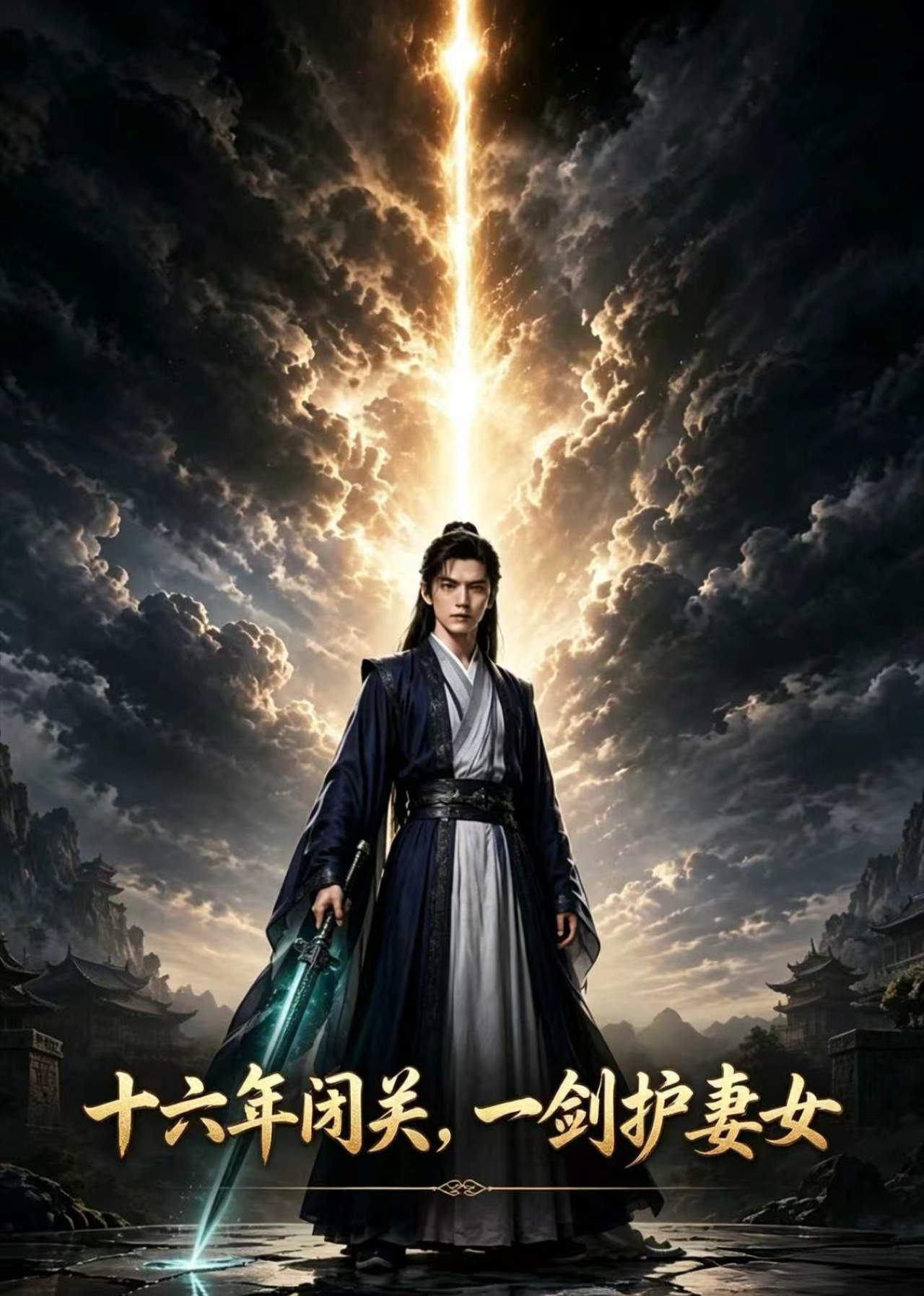 十六年闭关，一剑护妻女封面图