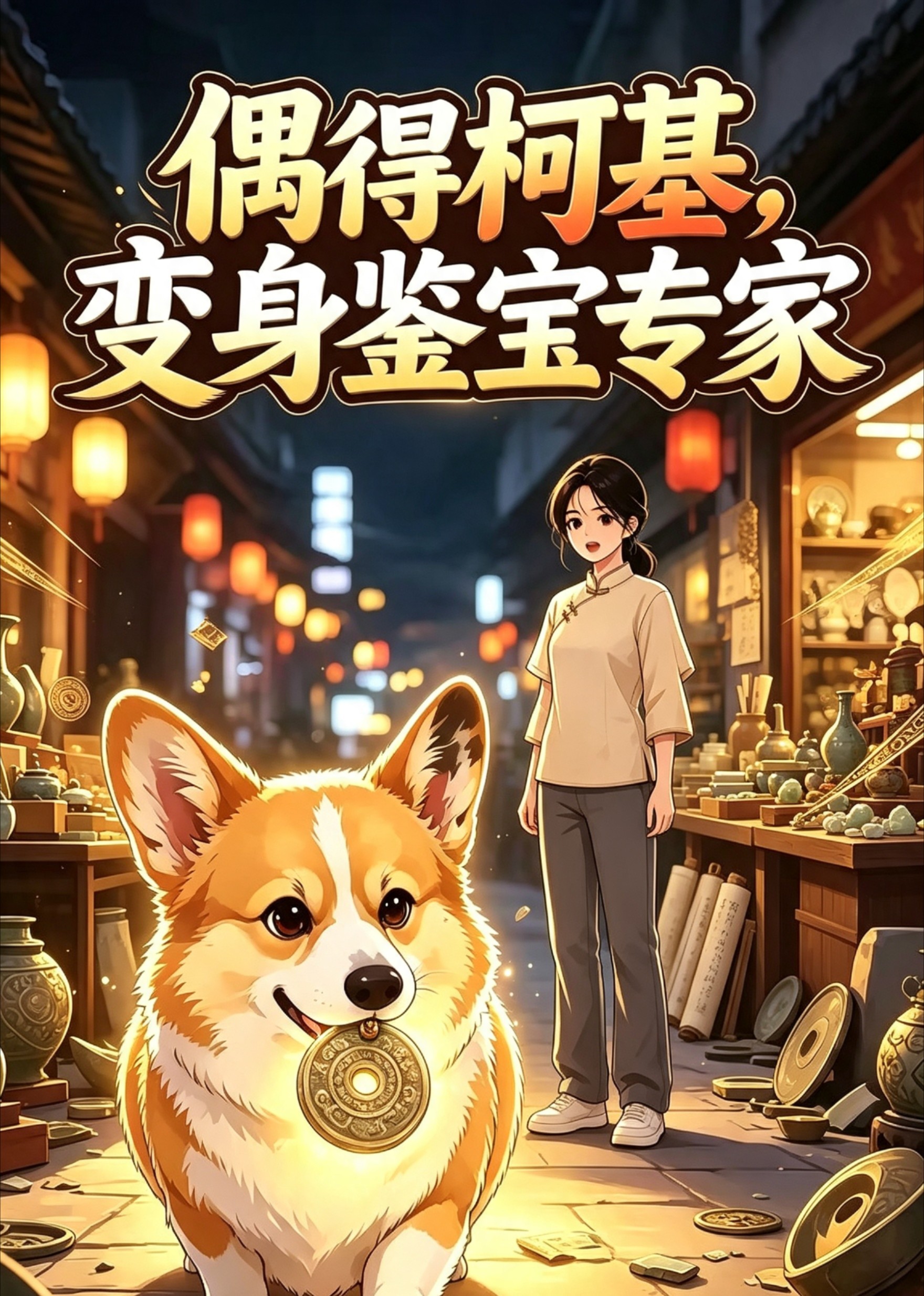 偶得柯基，变身鉴宝专家封面图