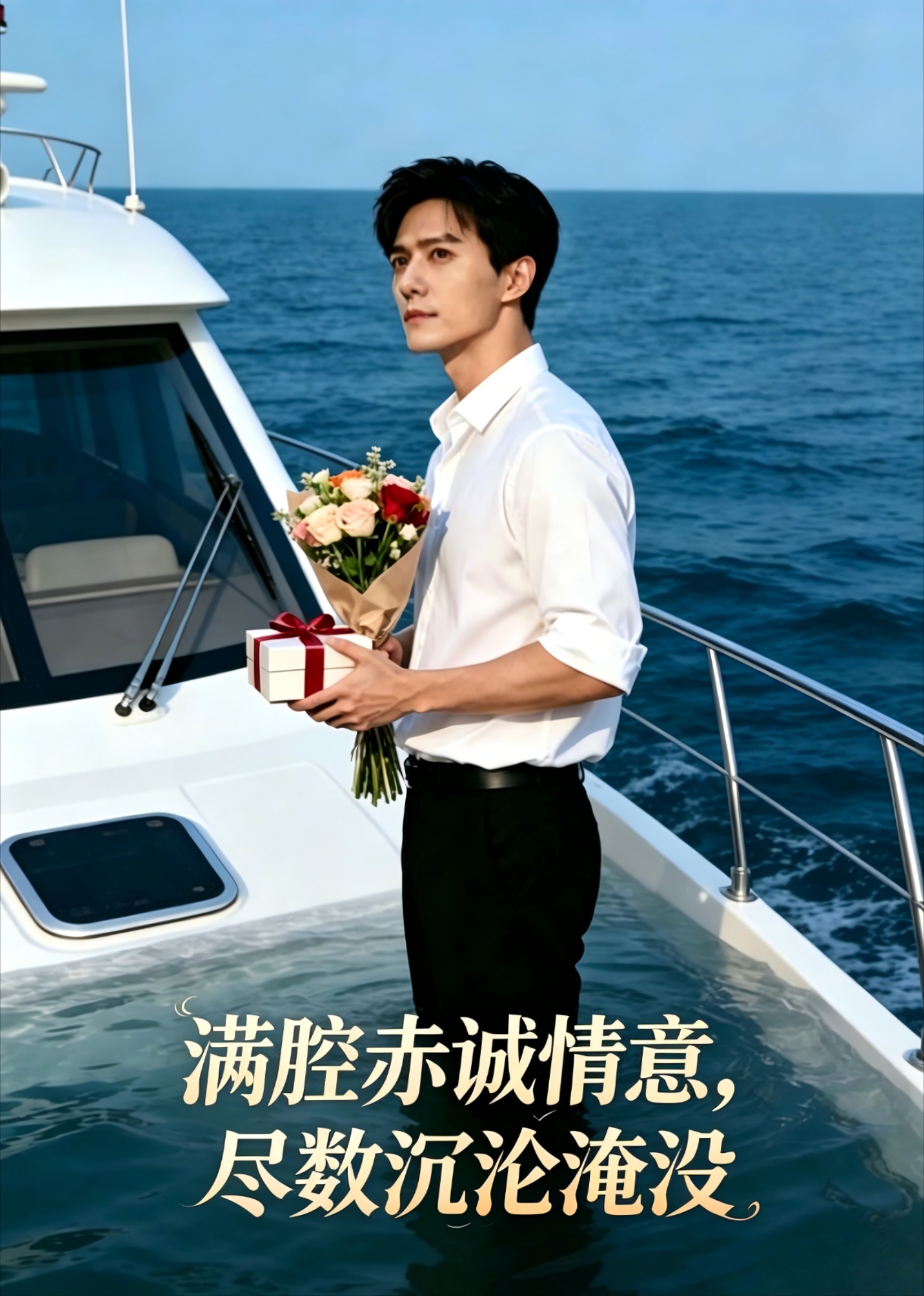 满腔赤诚情意，尽数沉沦淹没