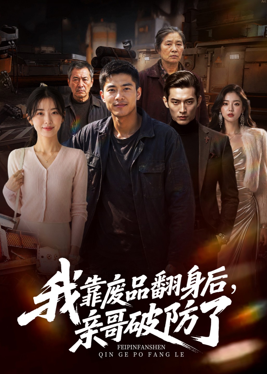 我靠废品翻身后，亲哥破防了