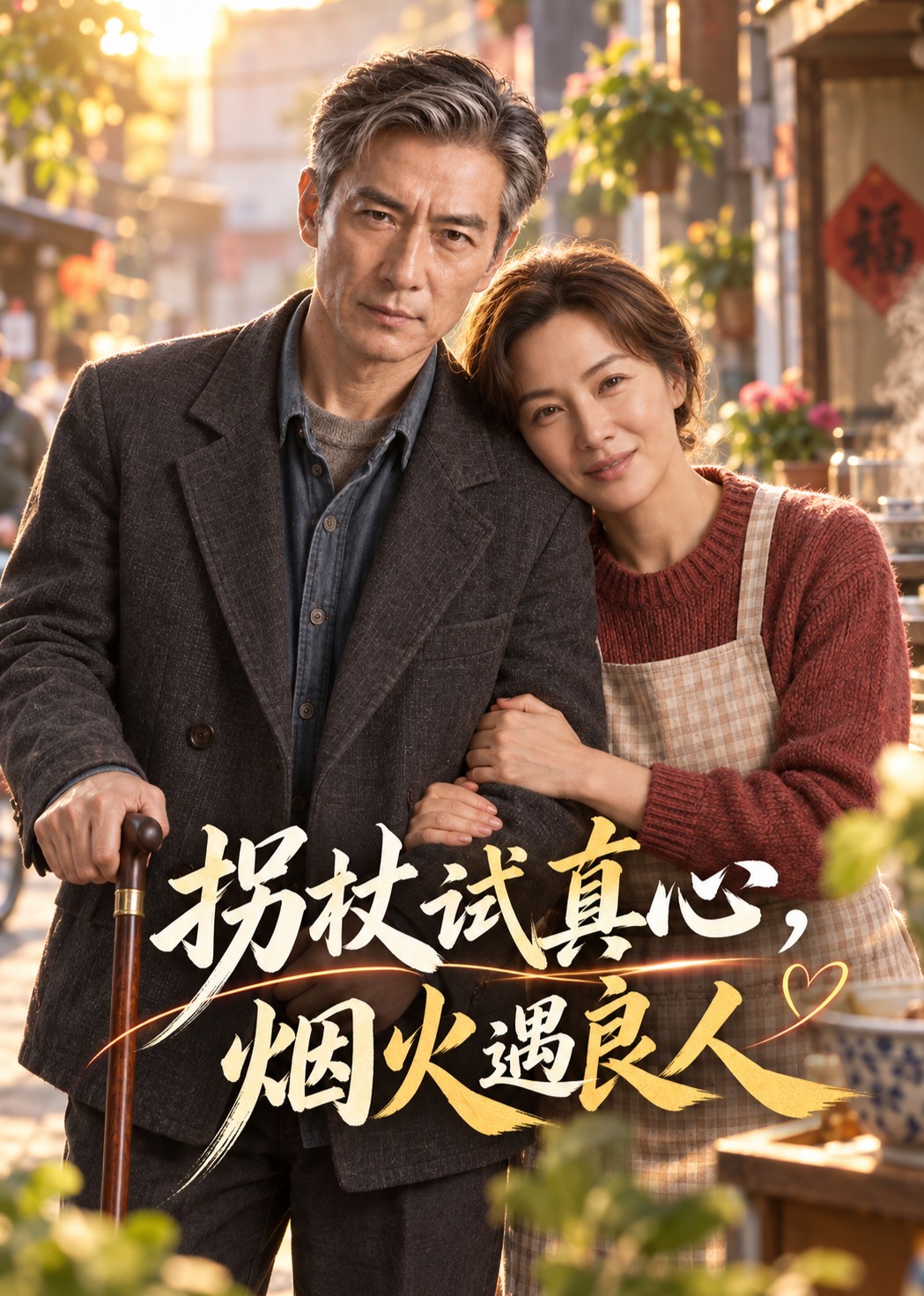 拐杖试真心，烟火遇良人封面图