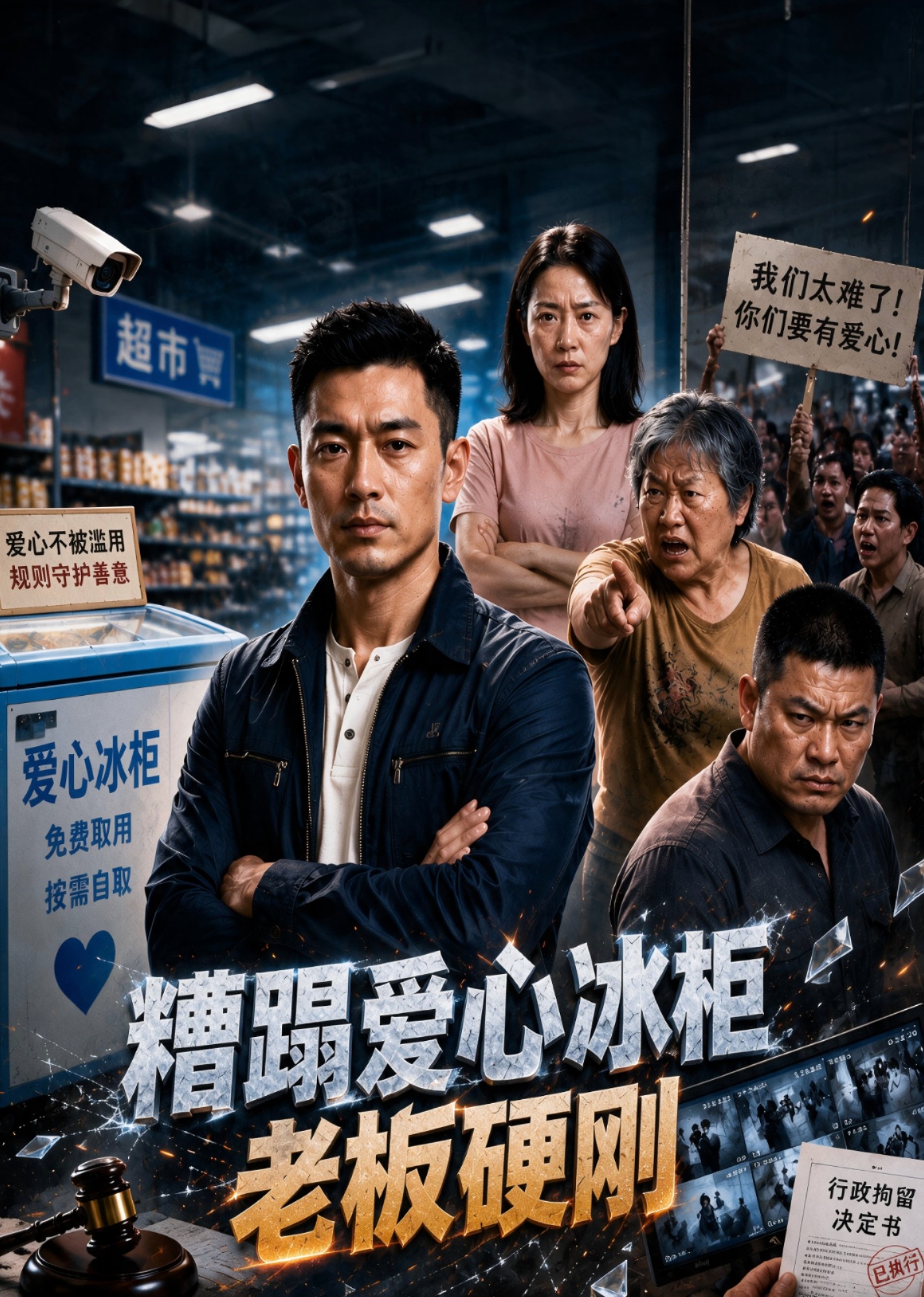 糟蹋爱心冰柜老板硬刚