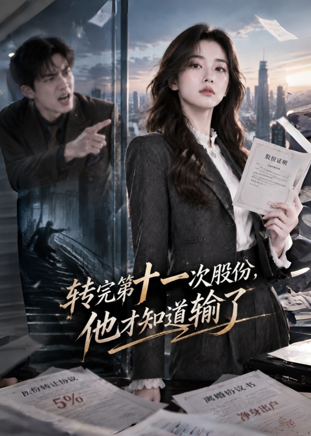 转完第十一次股份，他才知道输了封面图