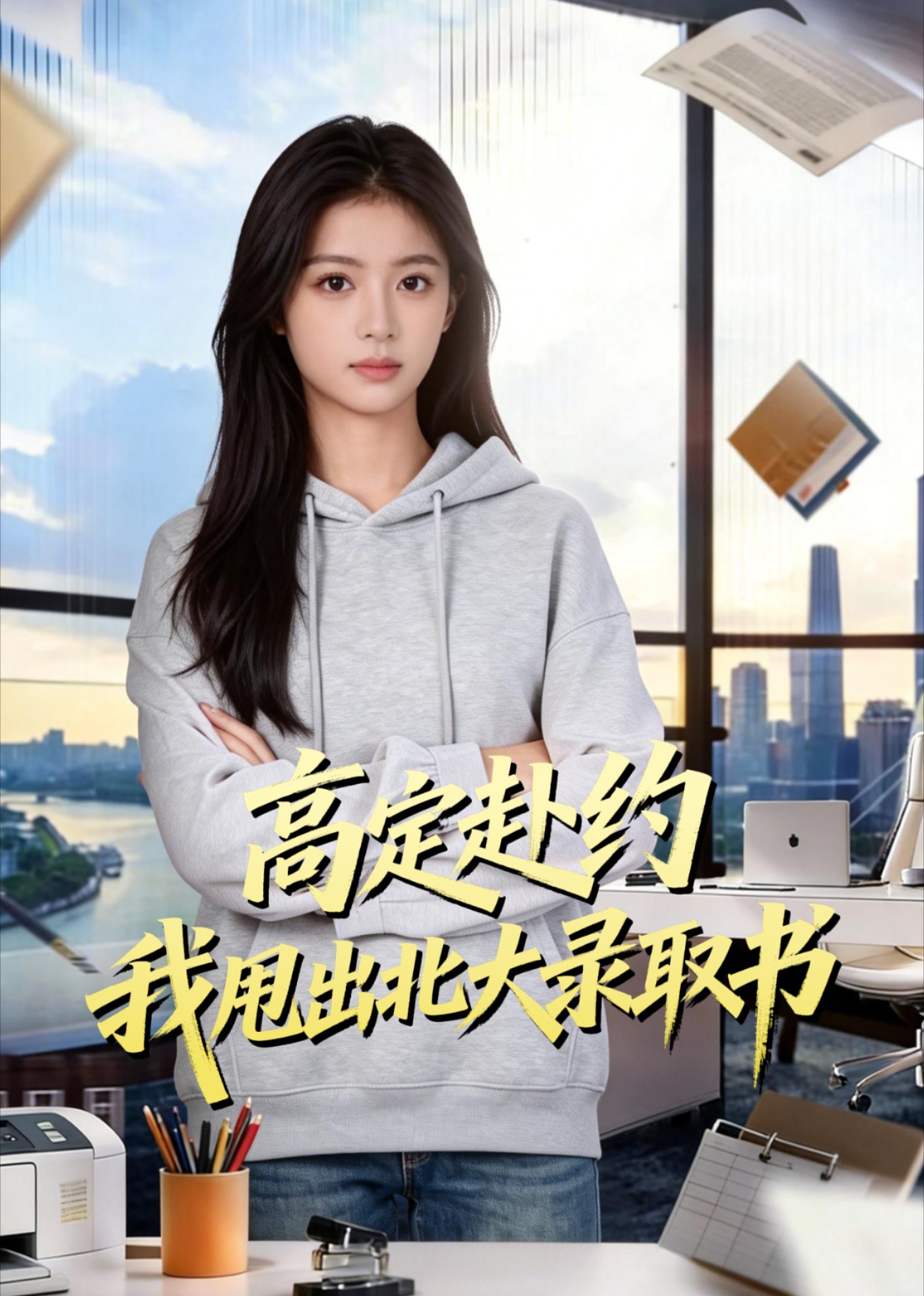 高定赴约，我甩出北大录取书封面图