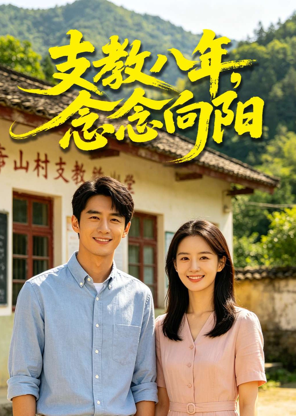 支教八年，念念向阳