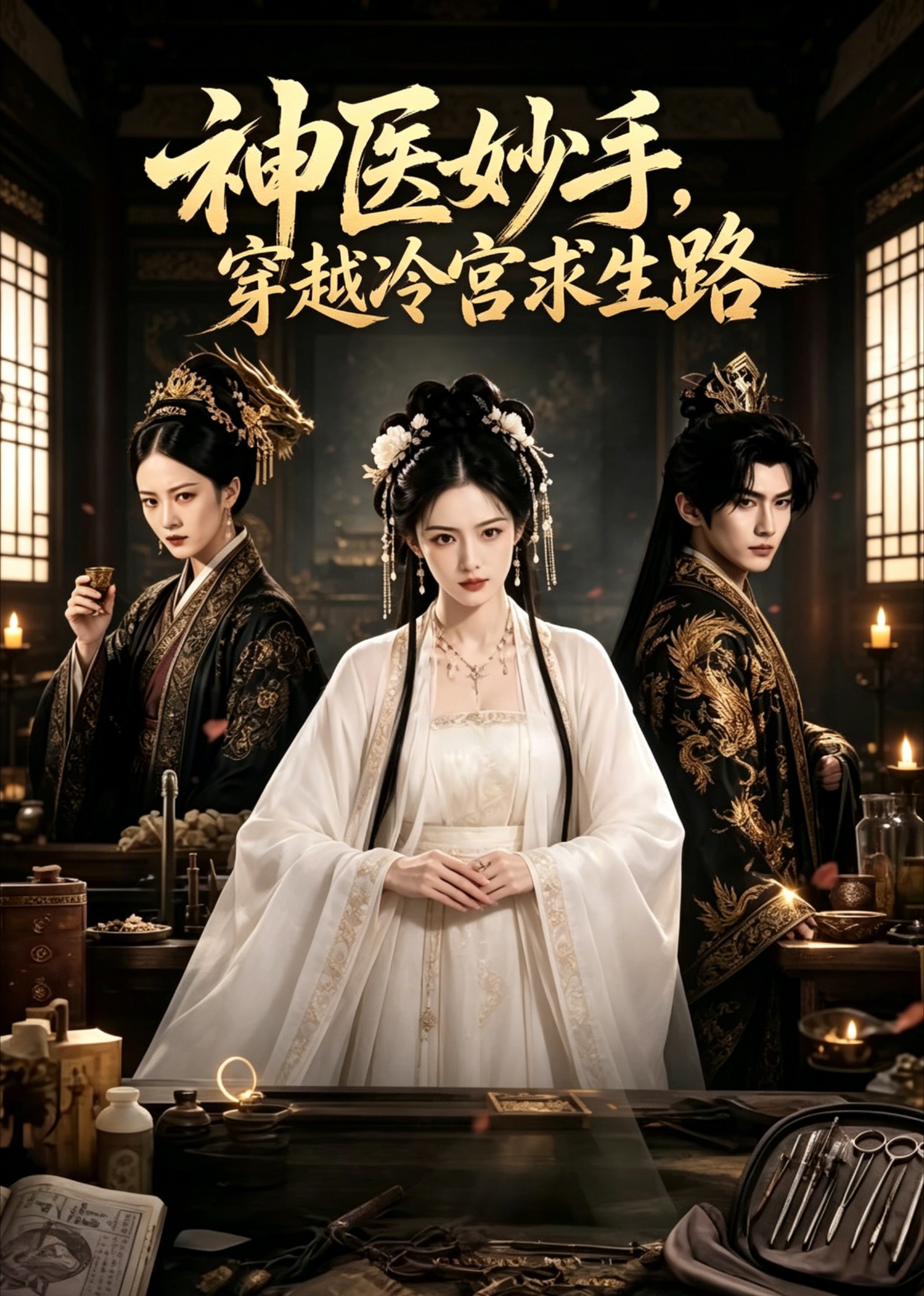 神医妙手，穿越冷宫求生路