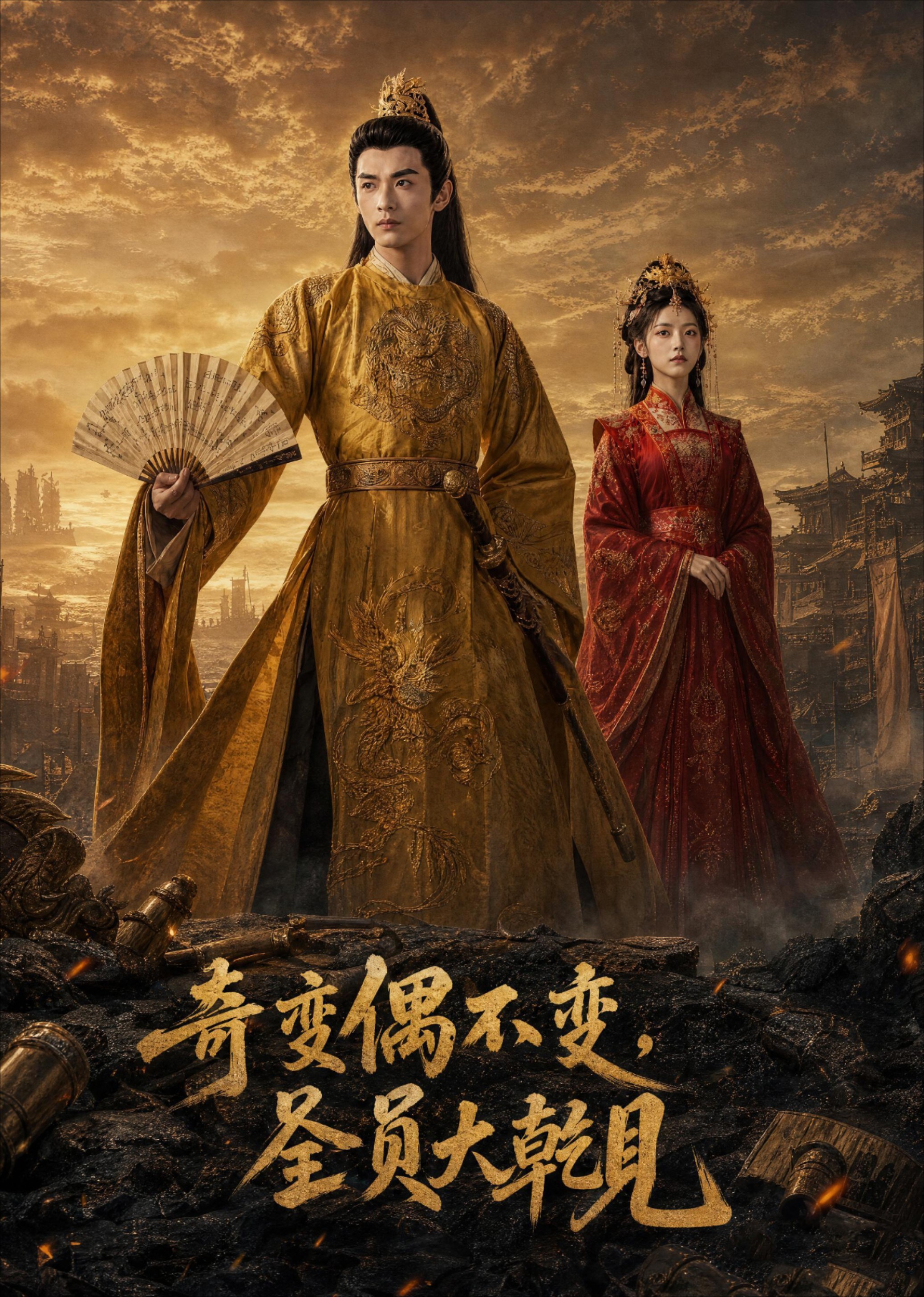 奇变偶不变，全员大乾见 海报