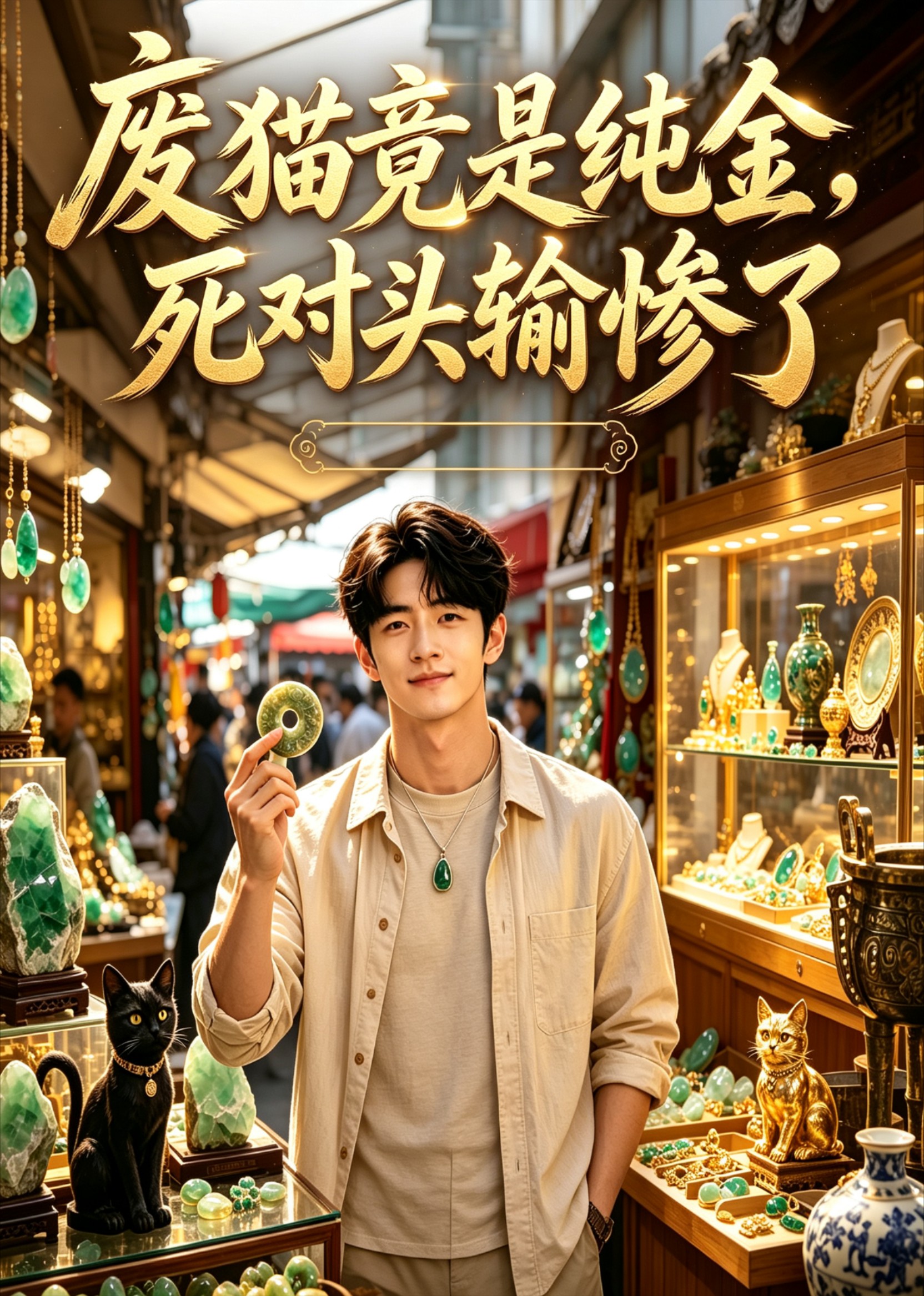 废猫竟是纯金，死对头输惨了