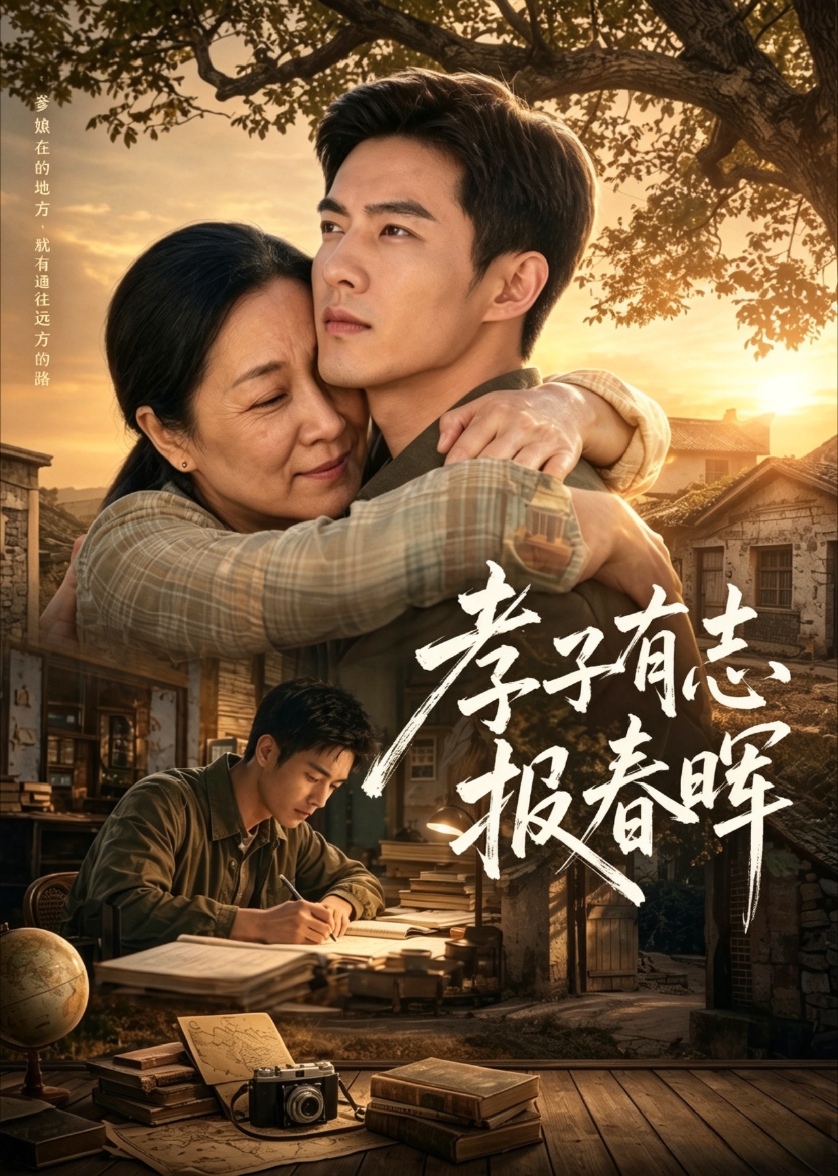 孝子有志报春晖