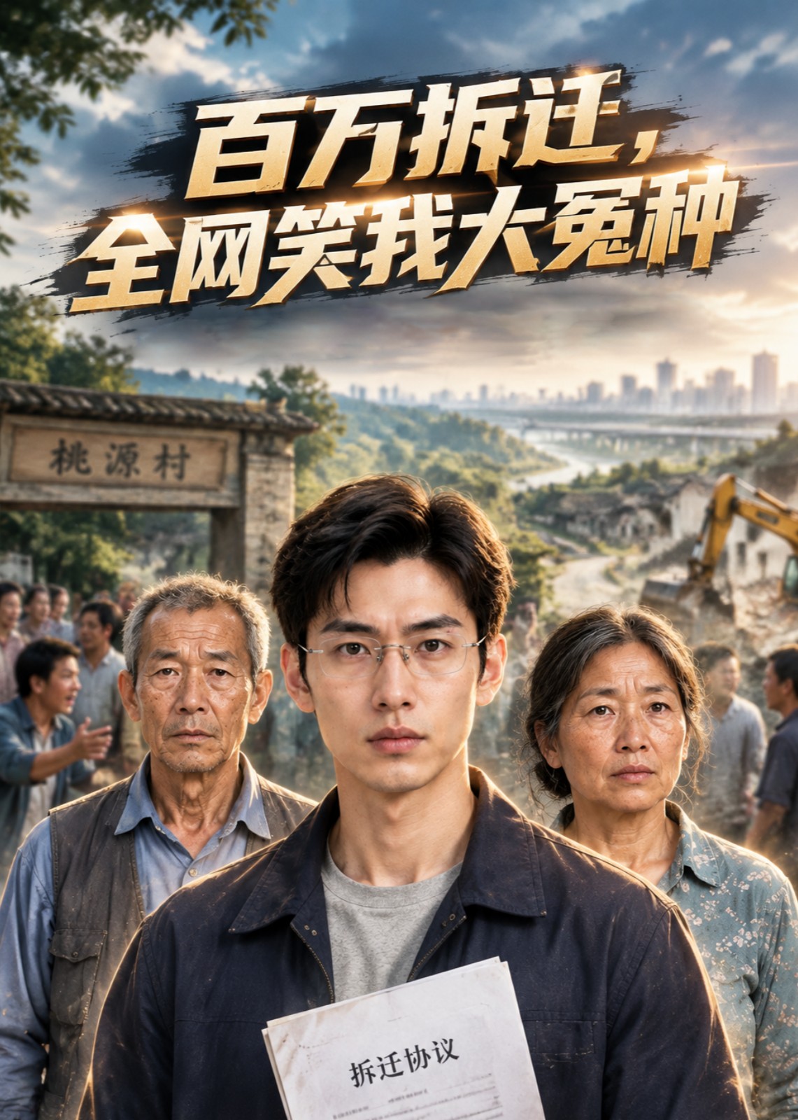 百万拆迁，全网笑我大冤种 海报