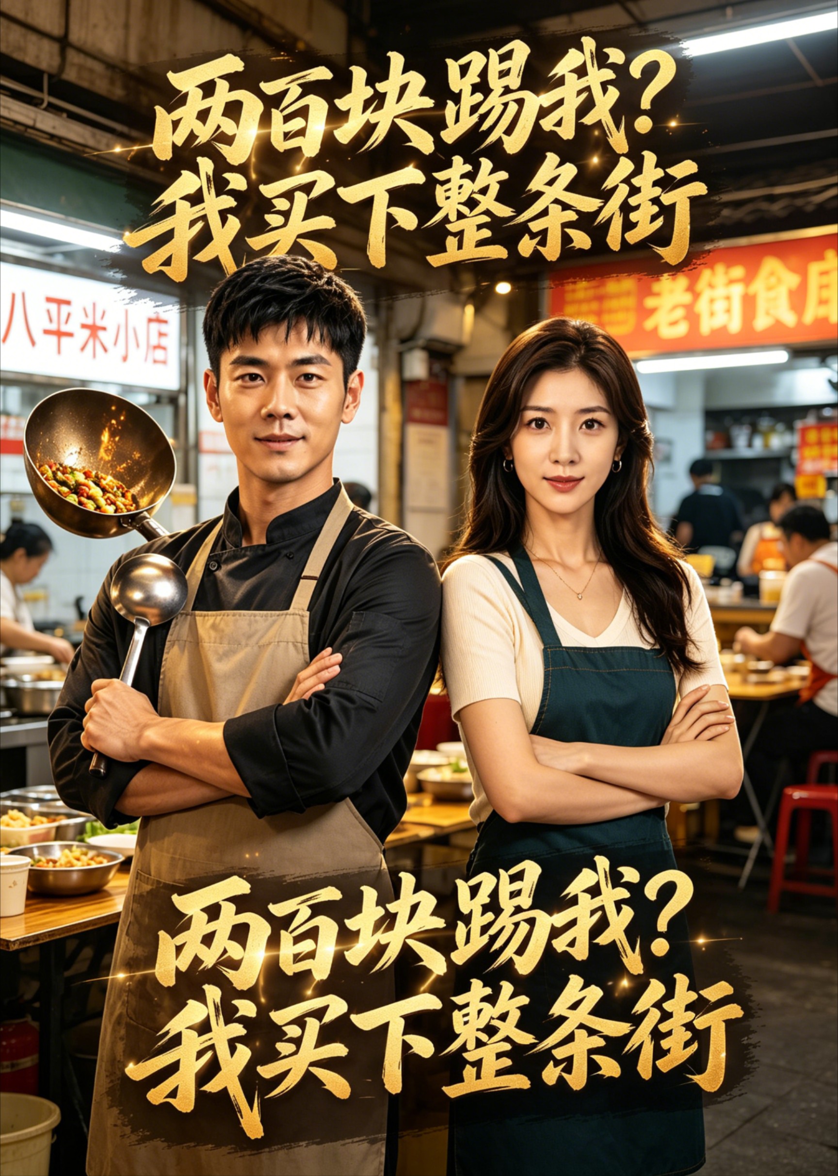 两百块踢我？我买下整条街