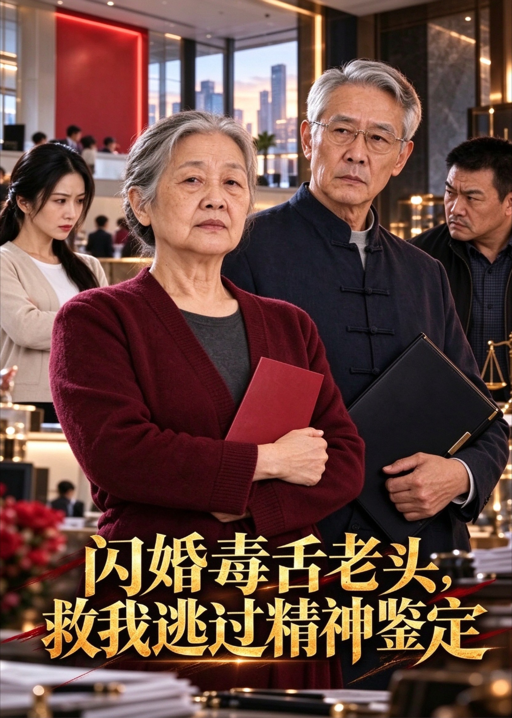 闪婚毒舌老头，救我逃过精神鉴定封面图