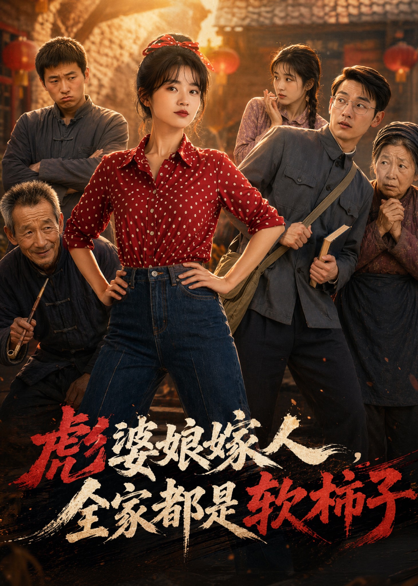 彪婆娘嫁人，全家都是软柿子封面图