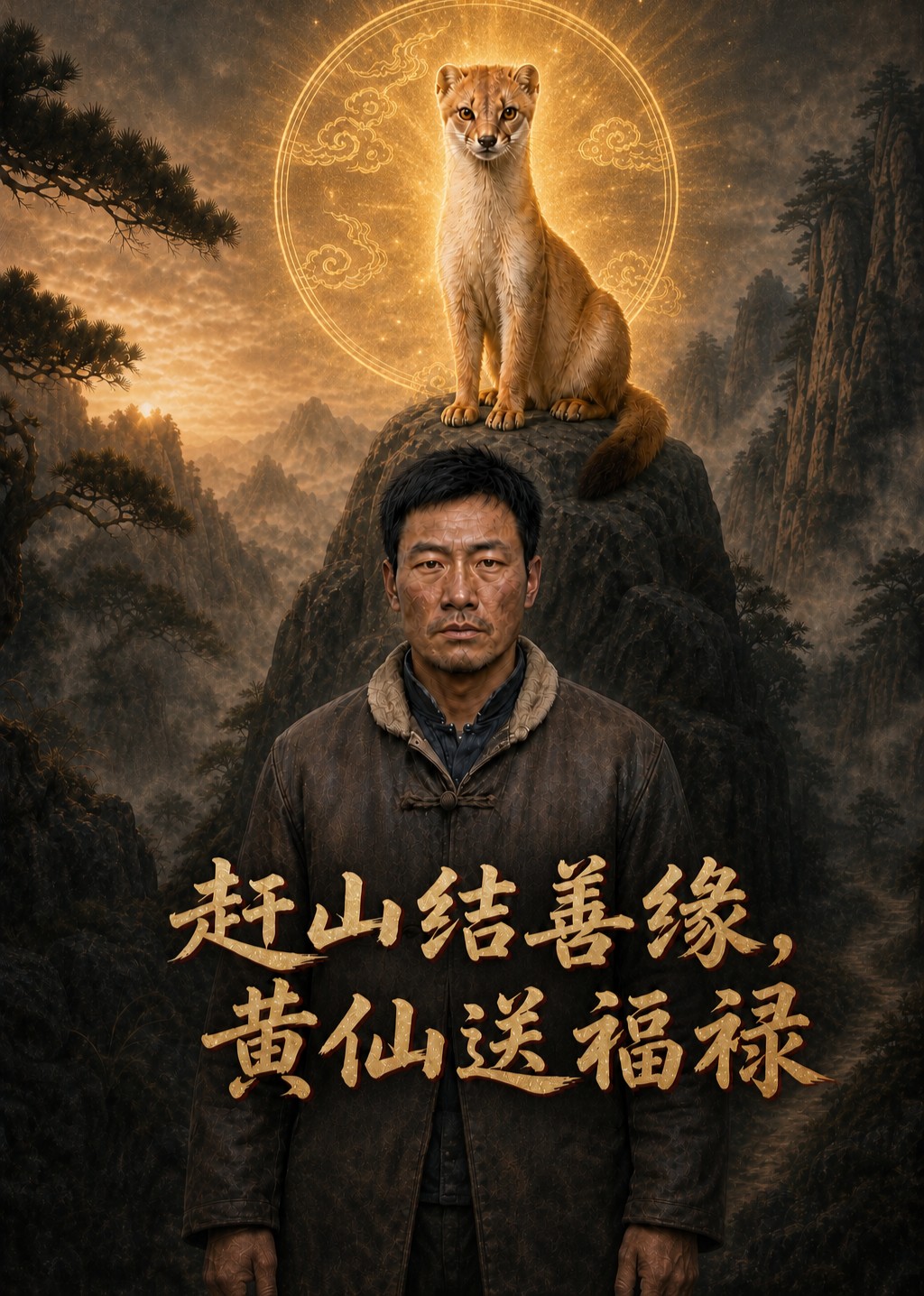 赶山结善缘，黄仙送福禄封面图