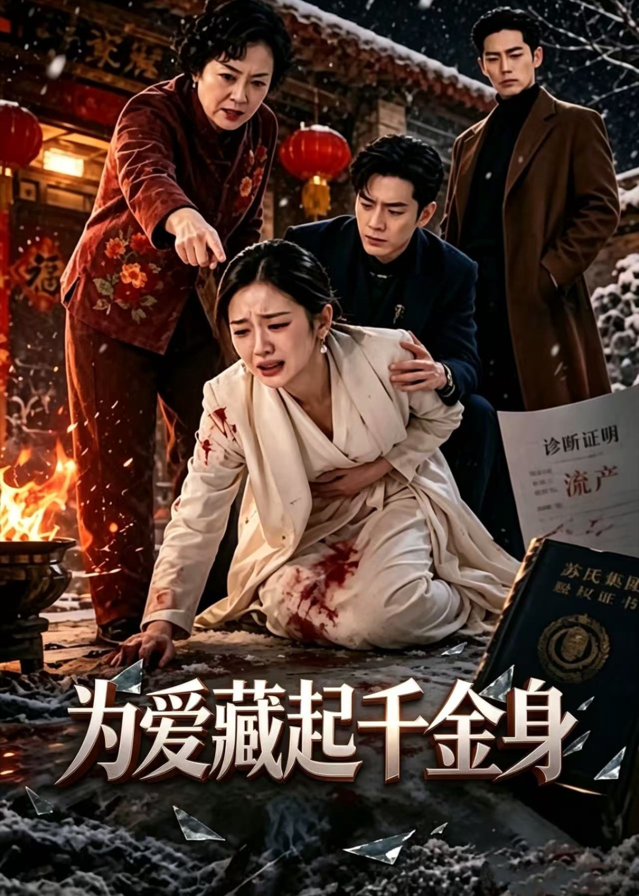 为爱藏起千金身 海报