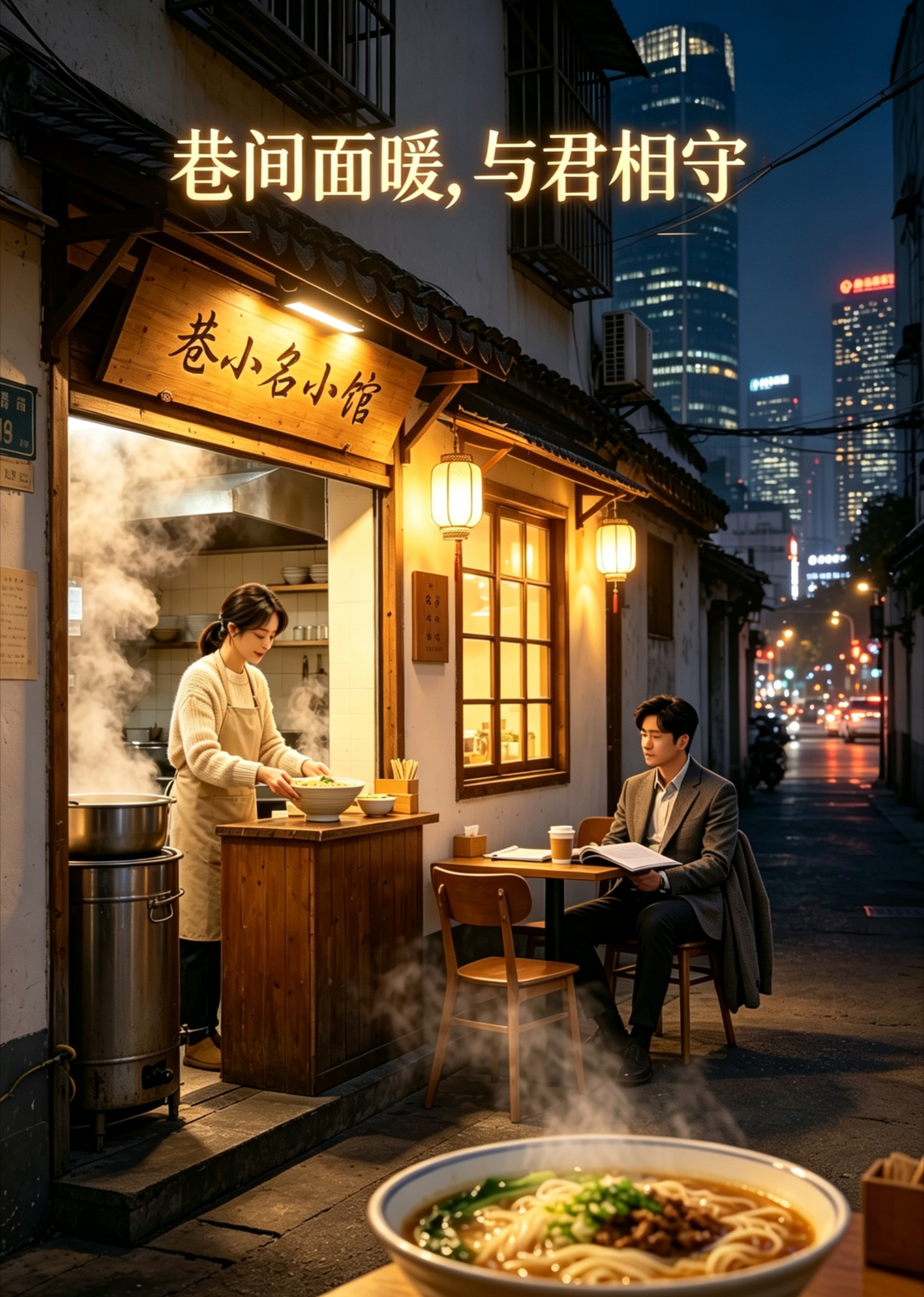 巷间面暖，与君相守