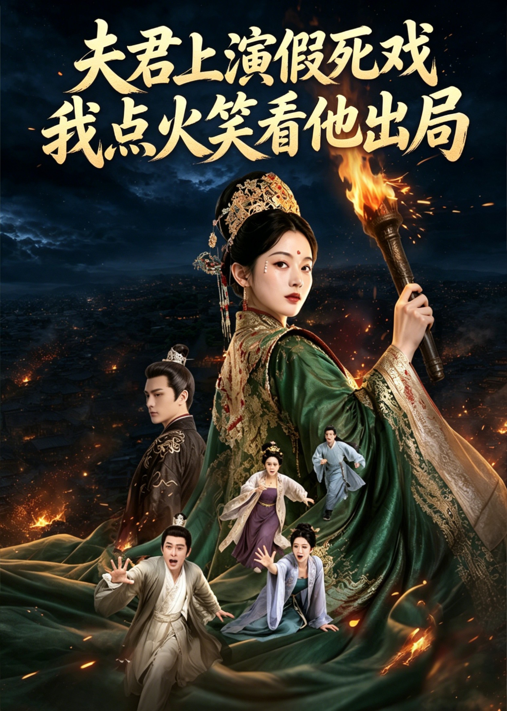 夫君上演假死戏我点火笑看他出局