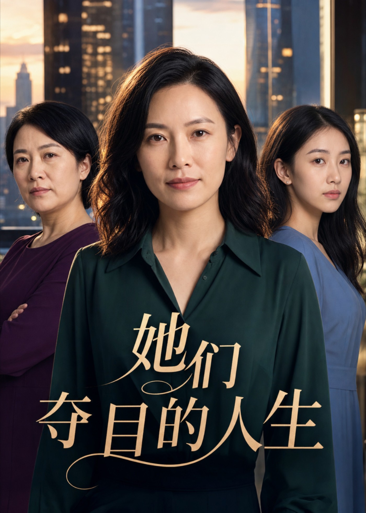 她们的夺目人生海报