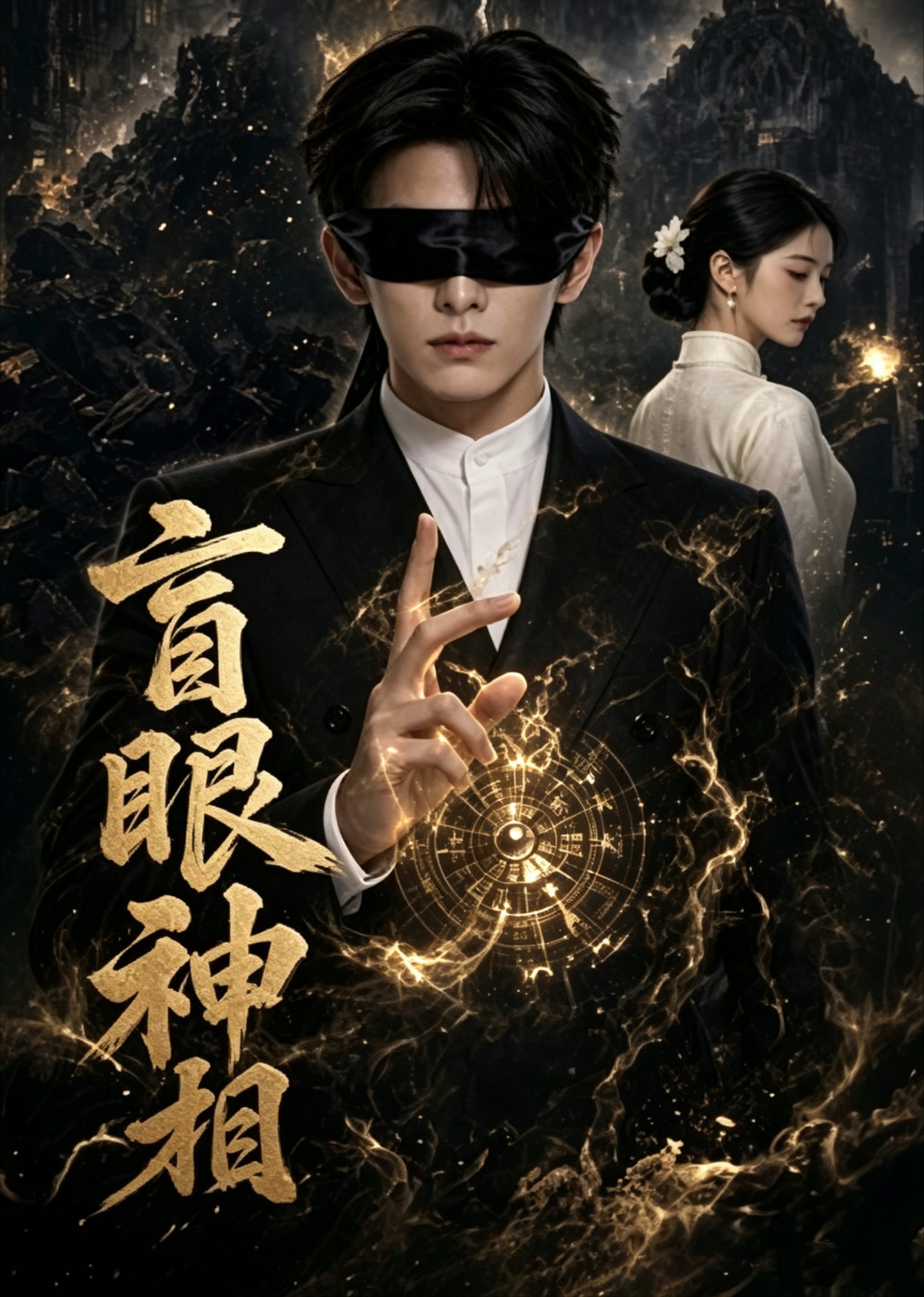 盲眼神相