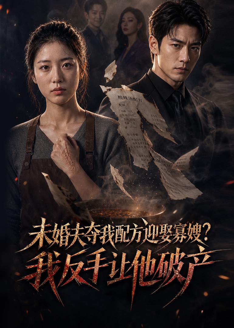 未婚夫夺我配方迎娶寡嫂？我反手让他破产封面图