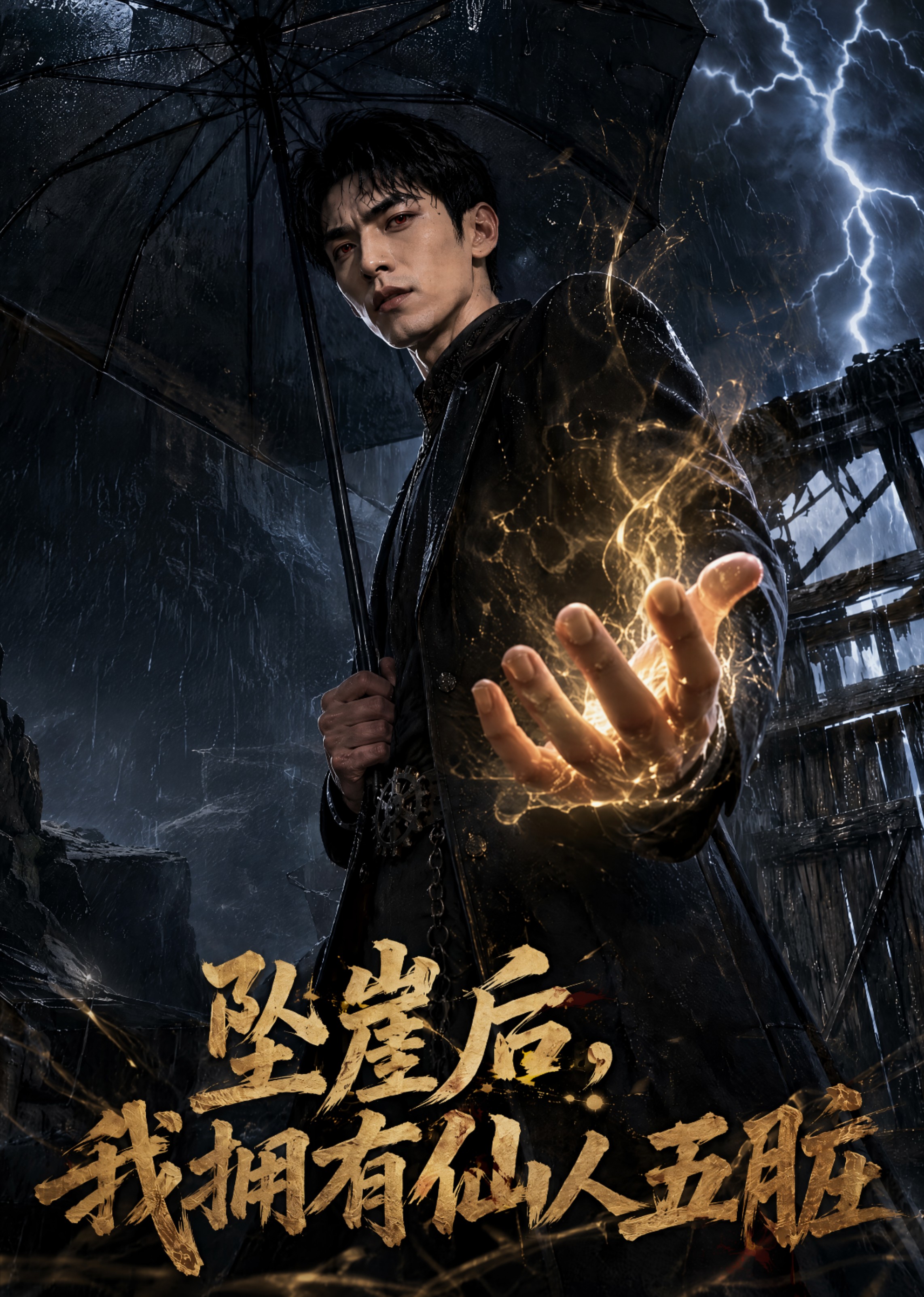 坠崖后，我拥有仙人五脏封面图