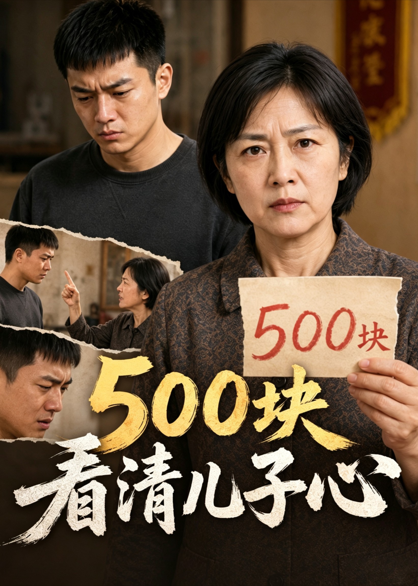 500块看清儿子心